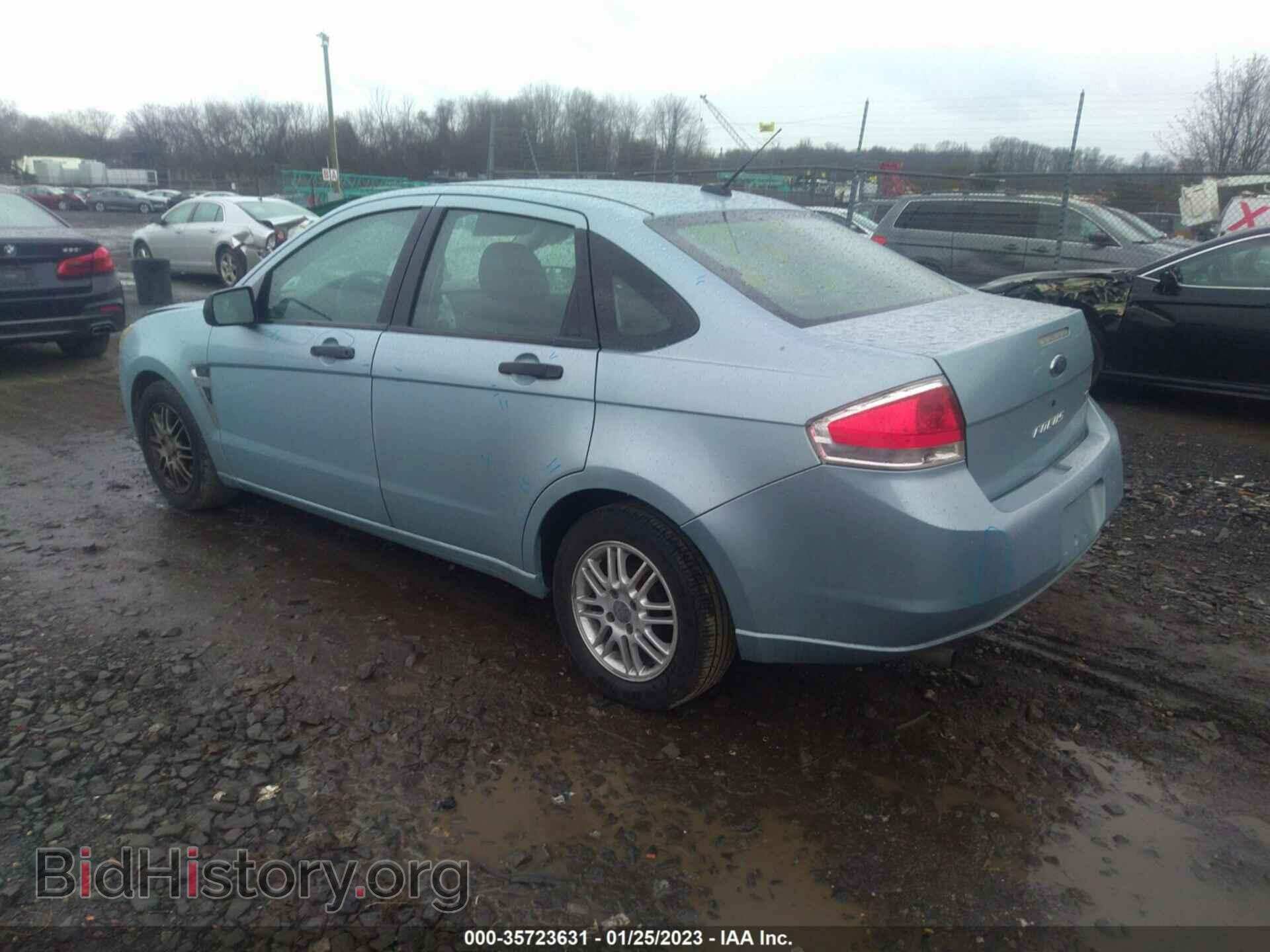 2008 FORD FOCUS - VIN: 1FAHP35N28W274416 - Фото 3