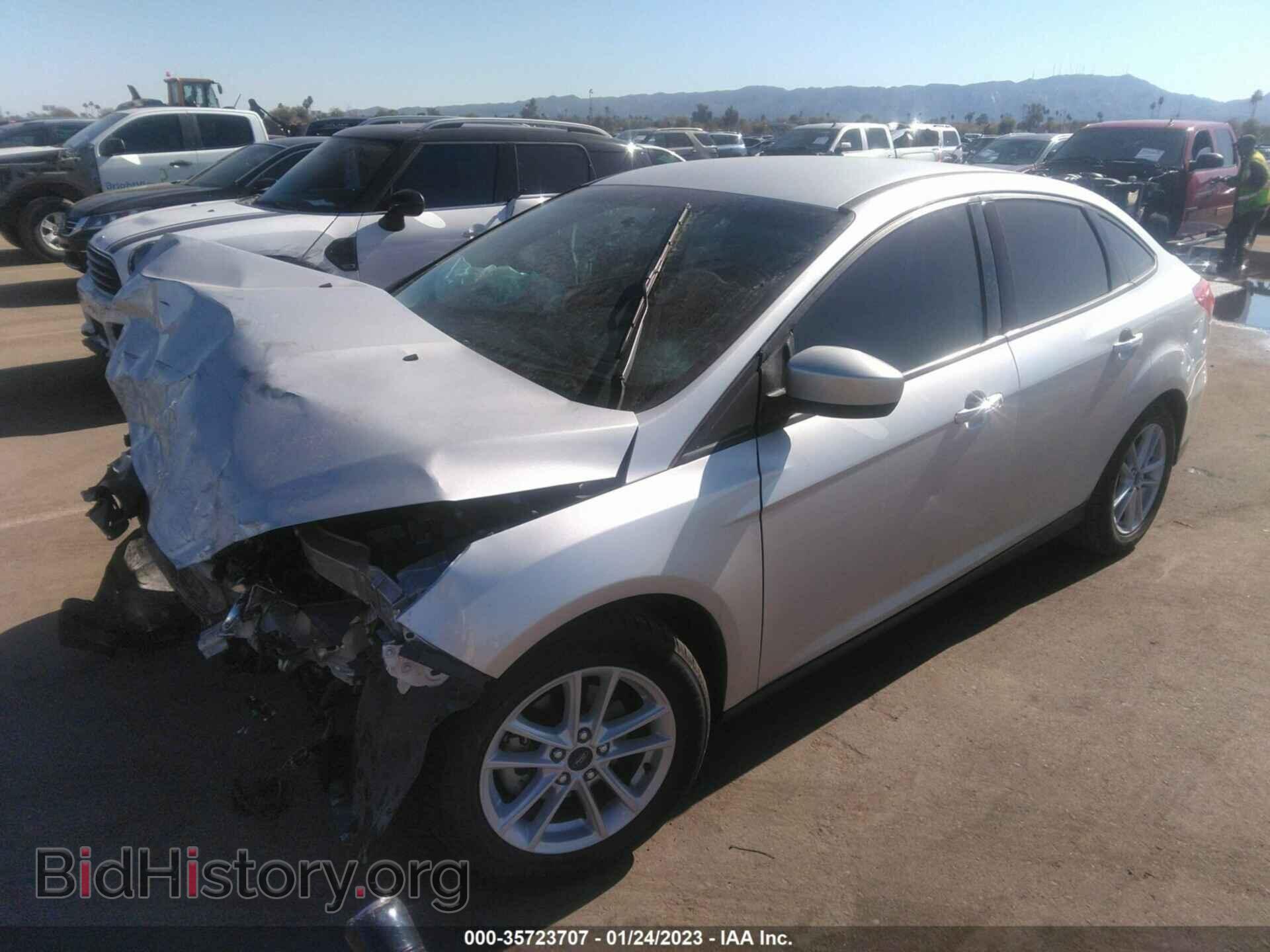 2018 FORD FOCUS - VIN: 1FADP3F2XJL278921 - Фото 2