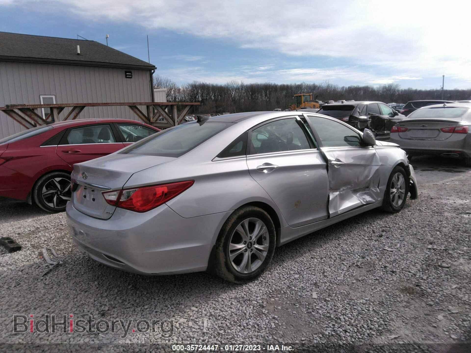 2013 HYUNDAI SONATA - VIN: 5NPEC4AC6DH687345 - Фото 4