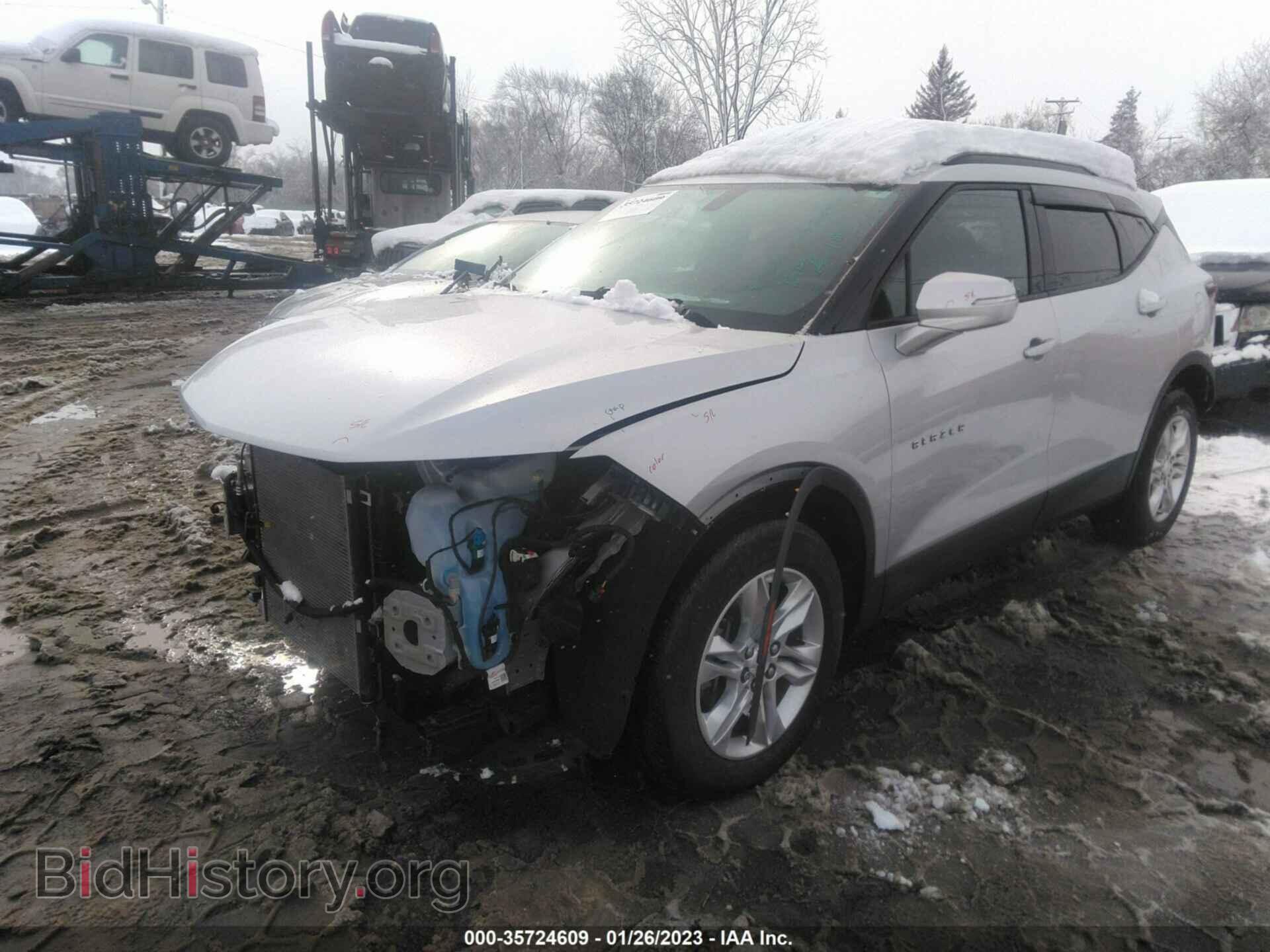 2020 CHEVROLET BLAZER - VIN: 3GNKBCRS5LS660032 - Фото 2