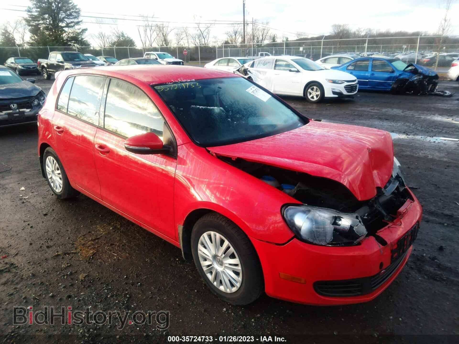 Photo WVWDB7AJ5CW150196 - VOLKSWAGEN GOLF 2012