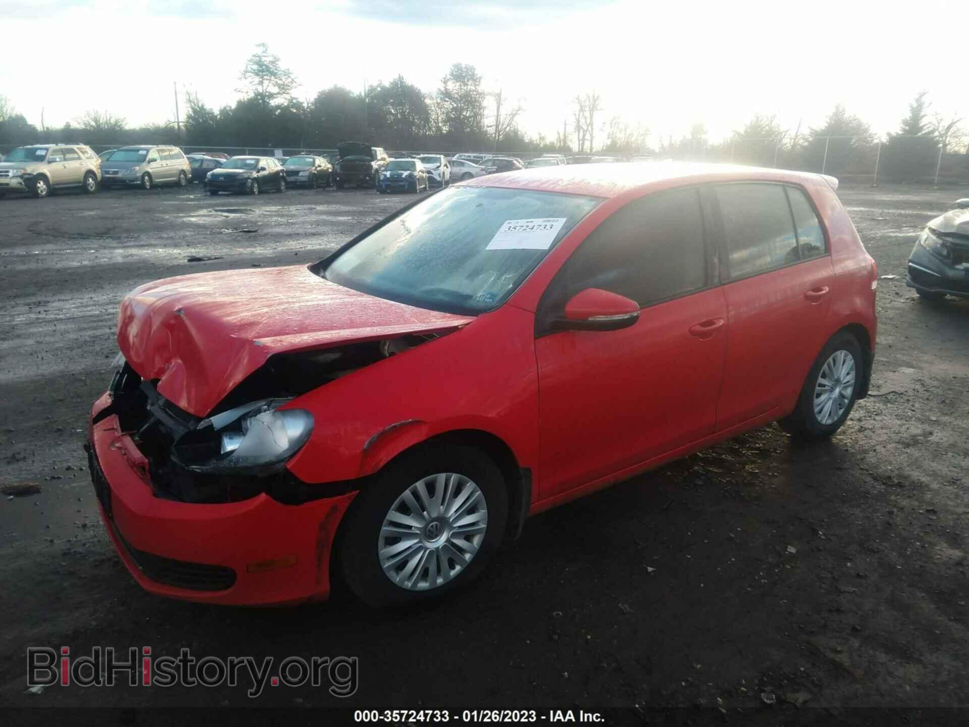2012 VOLKSWAGEN GOLF - VIN: WVWDB7AJ5CW150196 - Фото 2