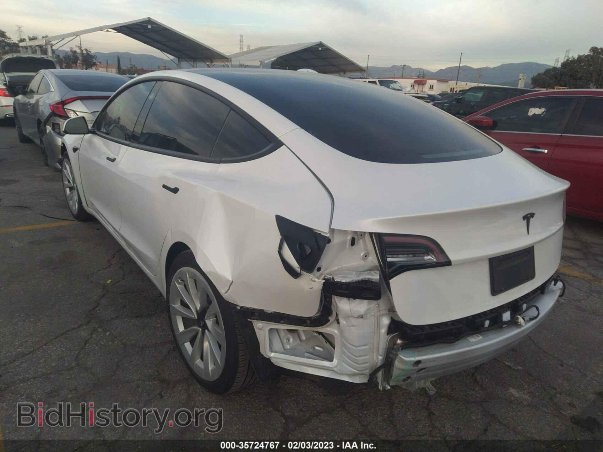 2021 TESLA MODEL 3 - VIN: 5YJ3E1EA1MF098632 - Фото 3