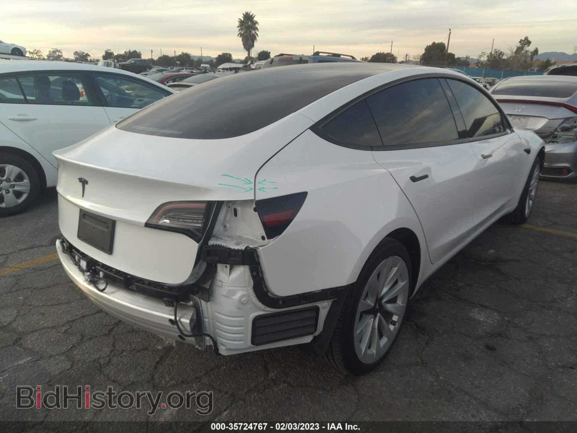 2021 TESLA MODEL 3 - VIN: 5YJ3E1EA1MF098632 - Фото 4