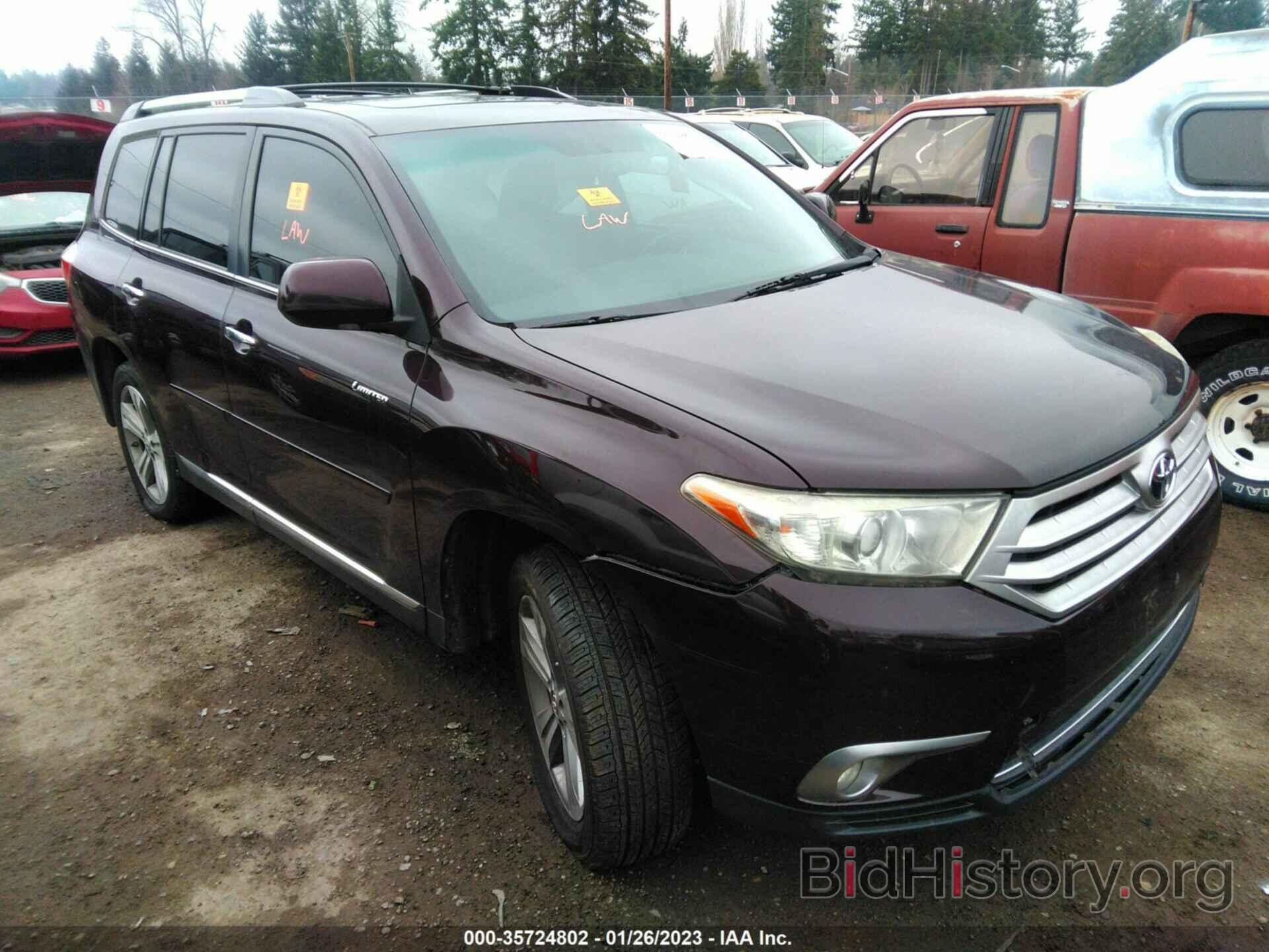 Фотография 5TDDK3EH0BS044625 - TOYOTA HIGHLANDER 2011