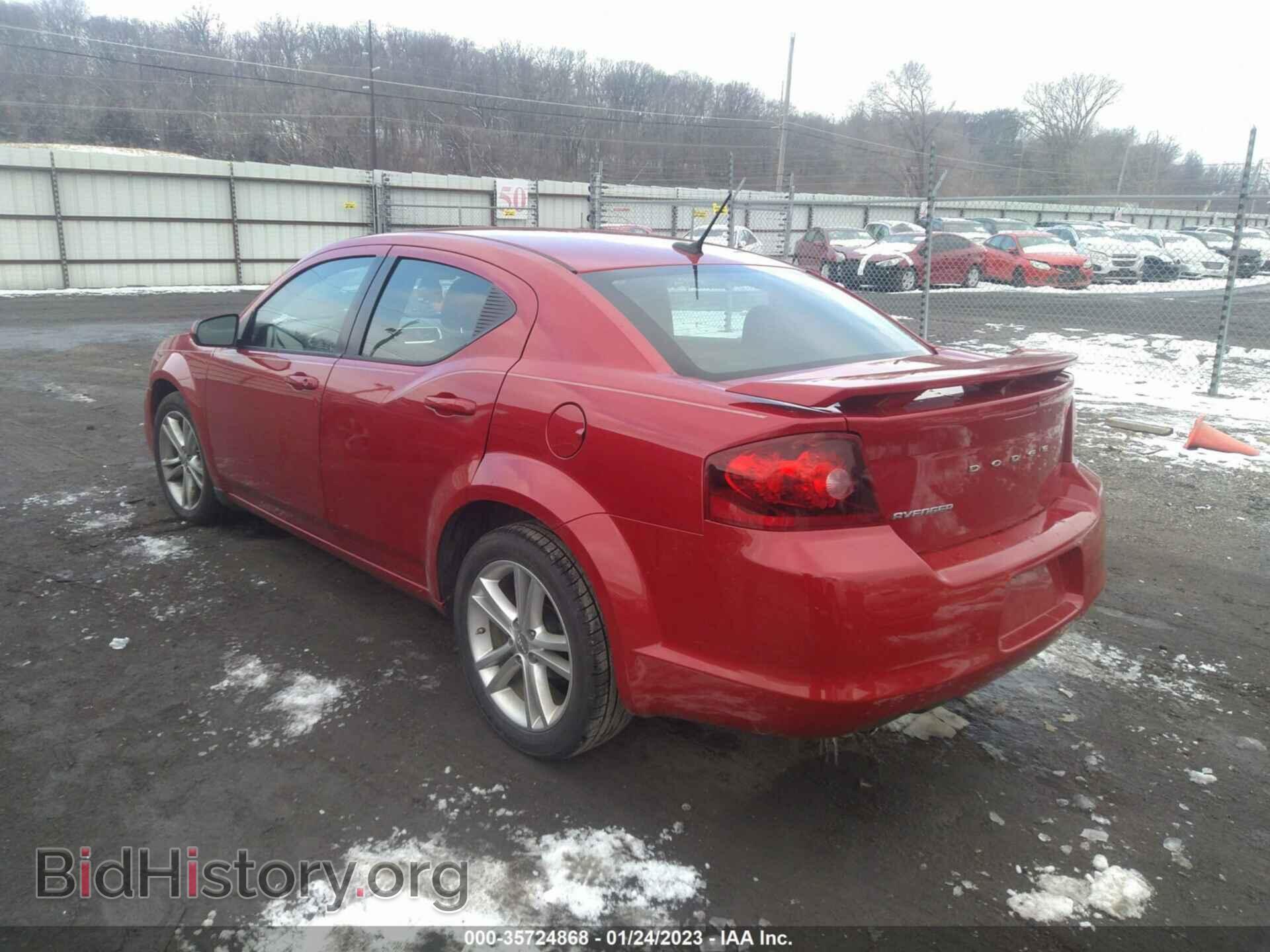 2012 DODGE AVENGER - VIN: 1C3CDZEG2CN182534 - Photo 3