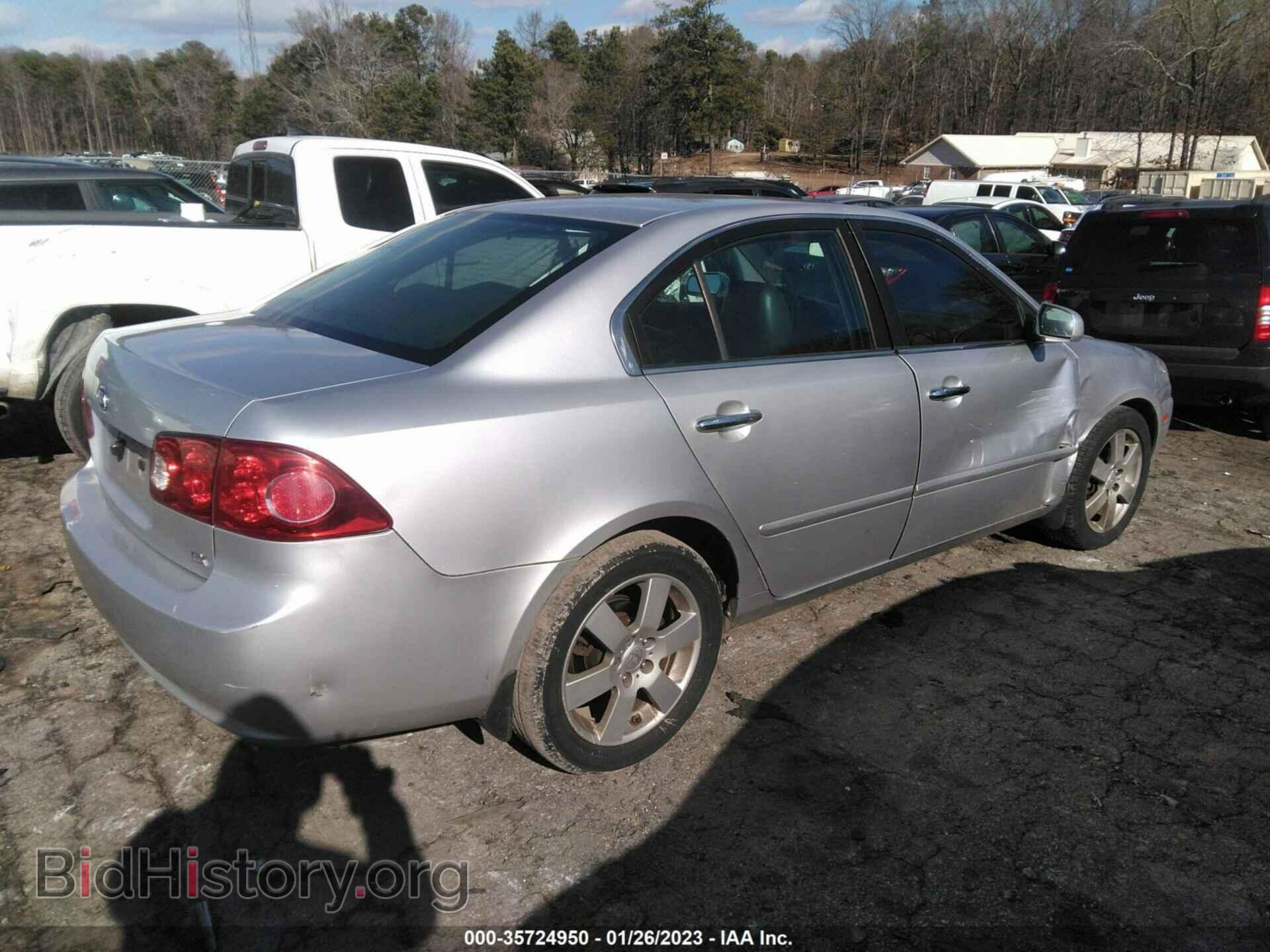 2007 KIA OPTIMA - VIN: KNAGE123275154281 - Фото 4