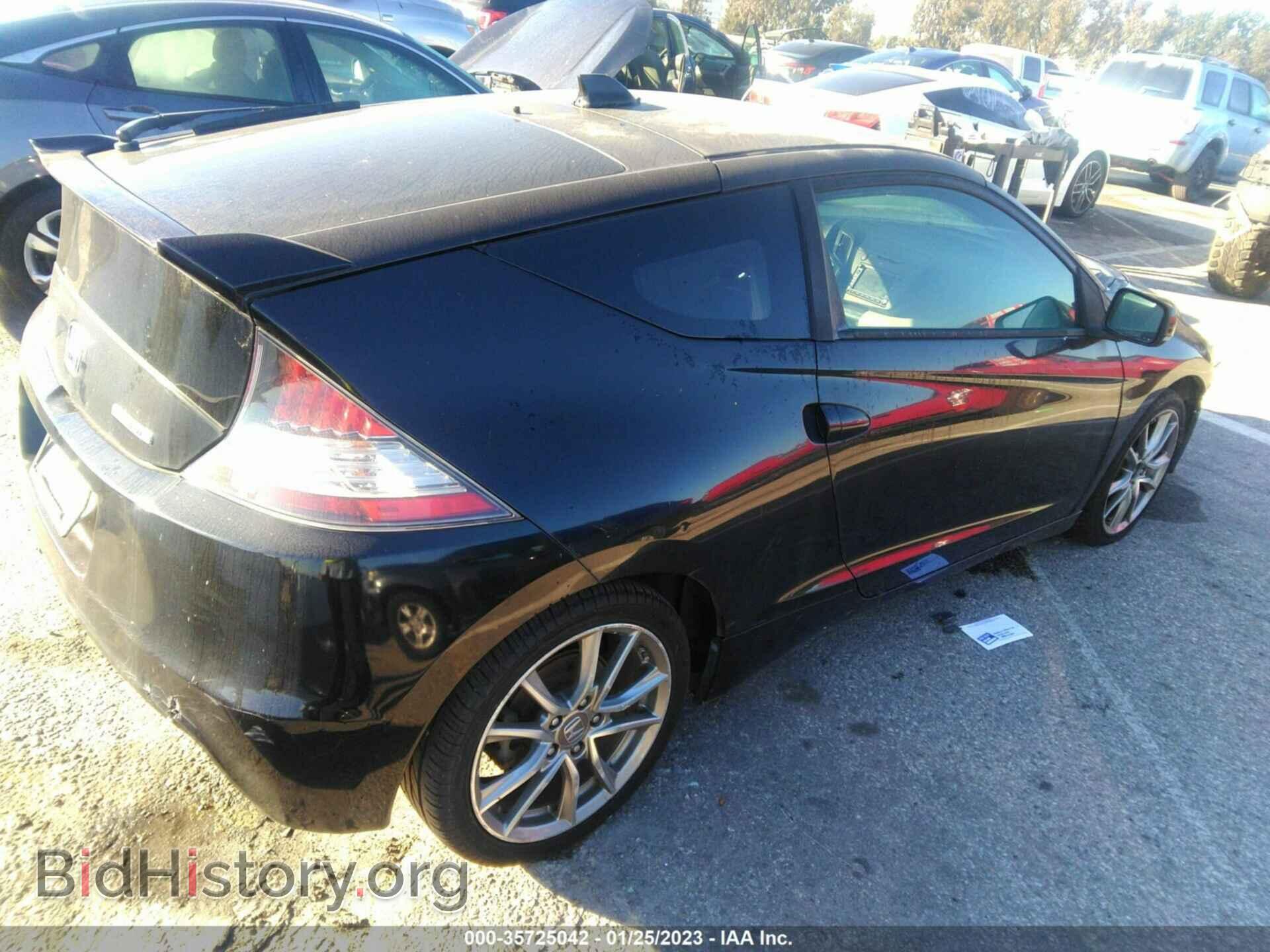 2012 HONDA CR-Z - VIN: JHMZF1D67CS001700 - Фото 4