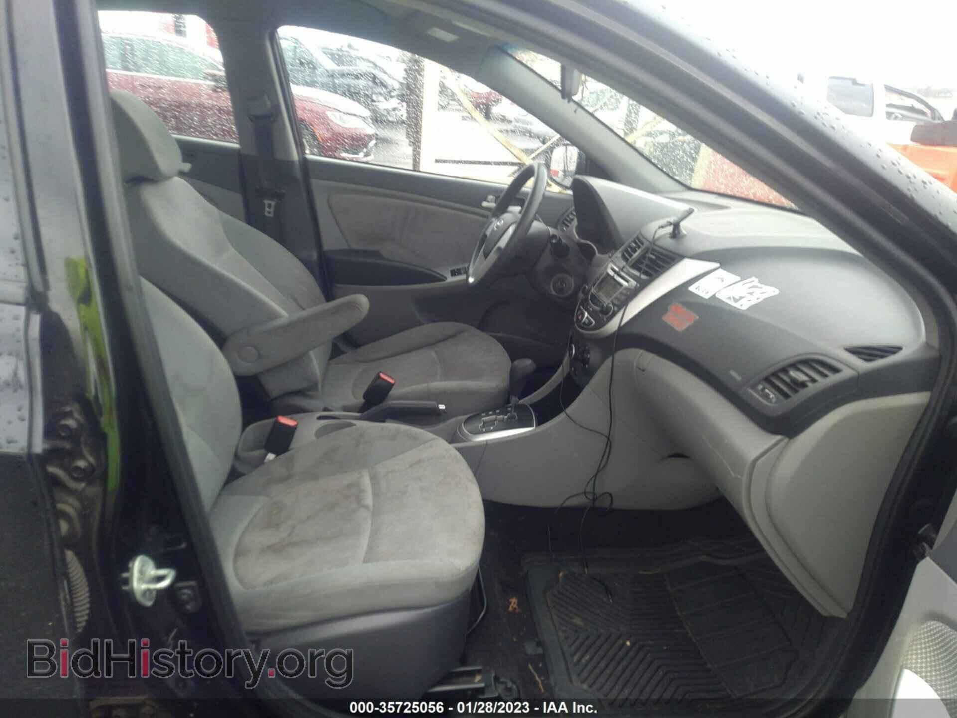 2013 HYUNDAI ACCENT - VIN: KMHCT4AE1DU462289 - Фото 5