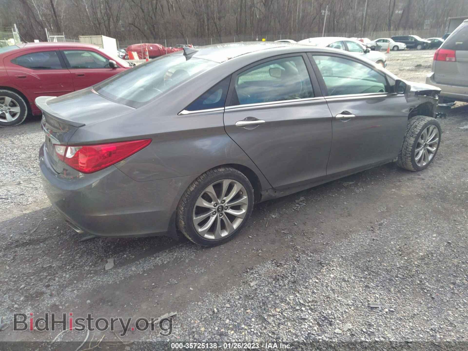 2013 HYUNDAI SONATA - VIN: 5NPEC4AC4DH740382 - Фото 4