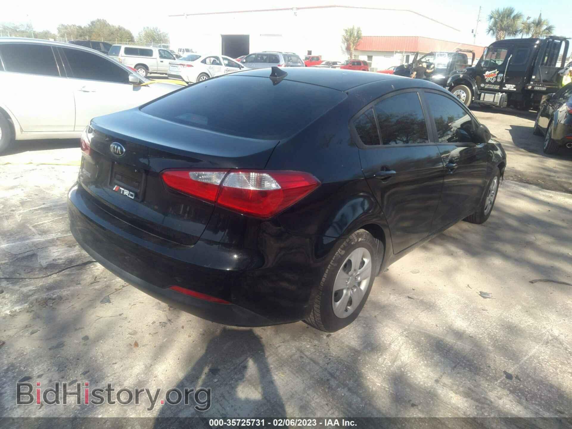 2016 KIA FORTE - VIN: KNAFK4A64G5565229 - Фото 4