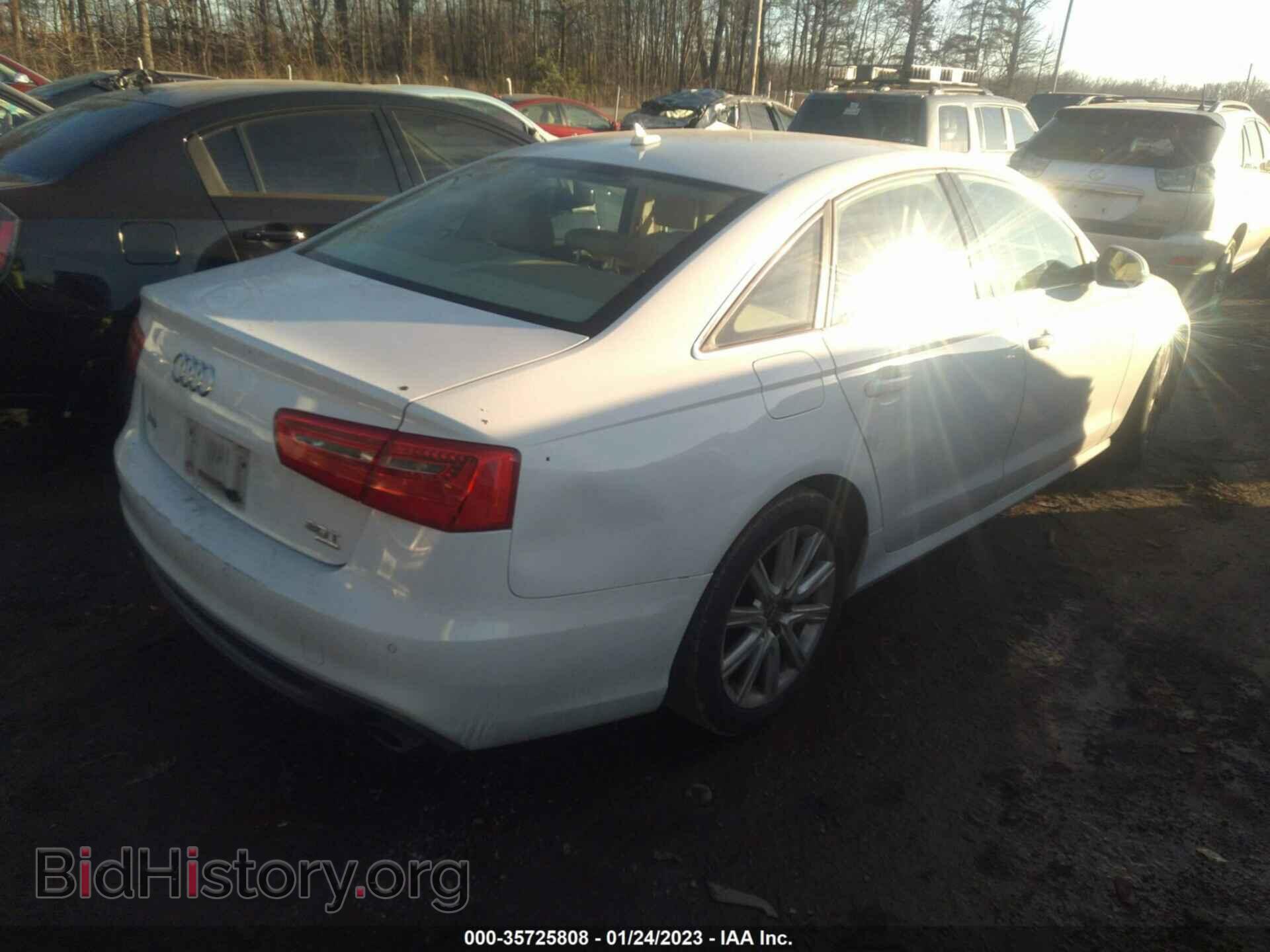2013 AUDI A6 - VIN: WAUHGAFC7DN015350 - Фото 4