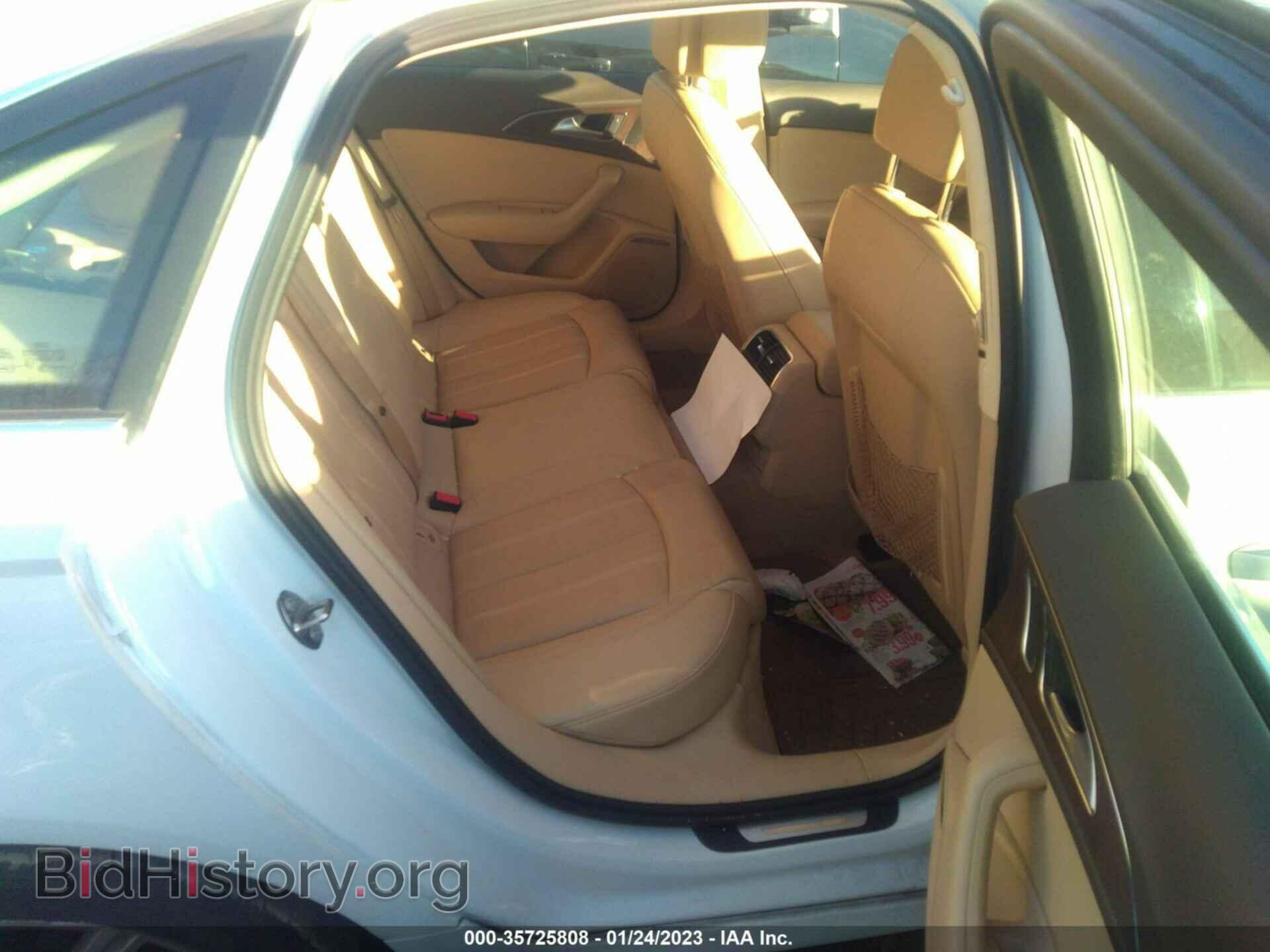 2013 AUDI A6 - VIN: WAUHGAFC7DN015350 - Фото 8
