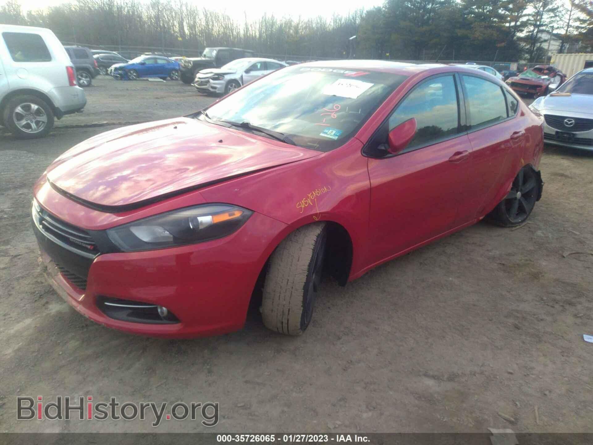 2015 DODGE DART - VIN: 1C3CDFEBXFD146300 - Фото 2