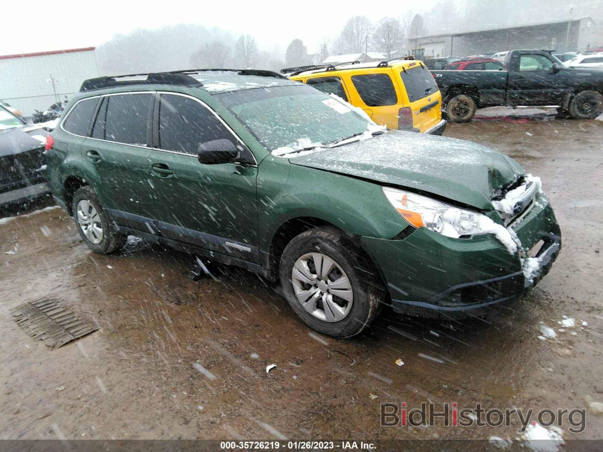 Фотография 4S4BRBAC4B3368598 - SUBARU OUTBACK 2011