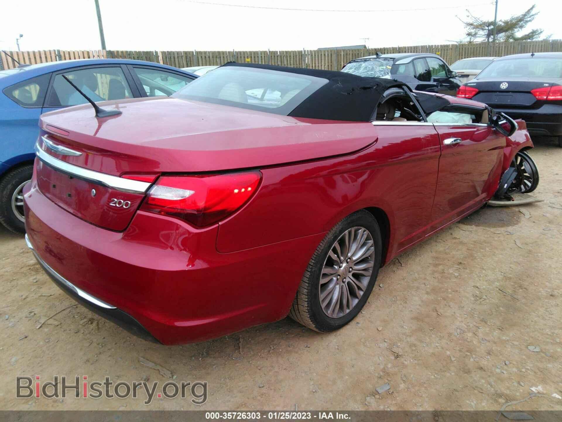 2013 CHRYSLER 200 - VIN: 1C3BCBFG3DN594919 - Фото 4