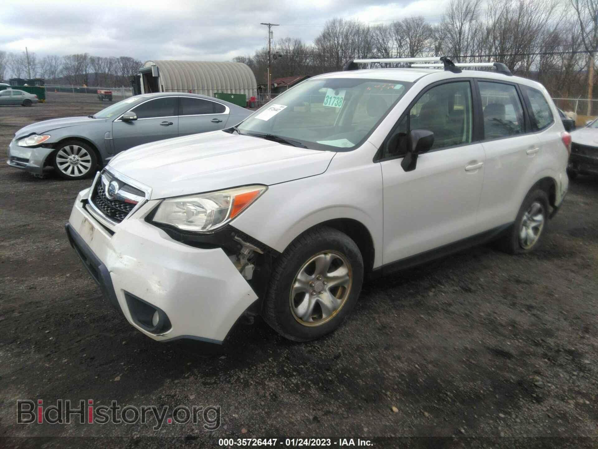 2014 SUBARU FORESTER - VIN: JF2SJAAC1EG546486 - Фото 2