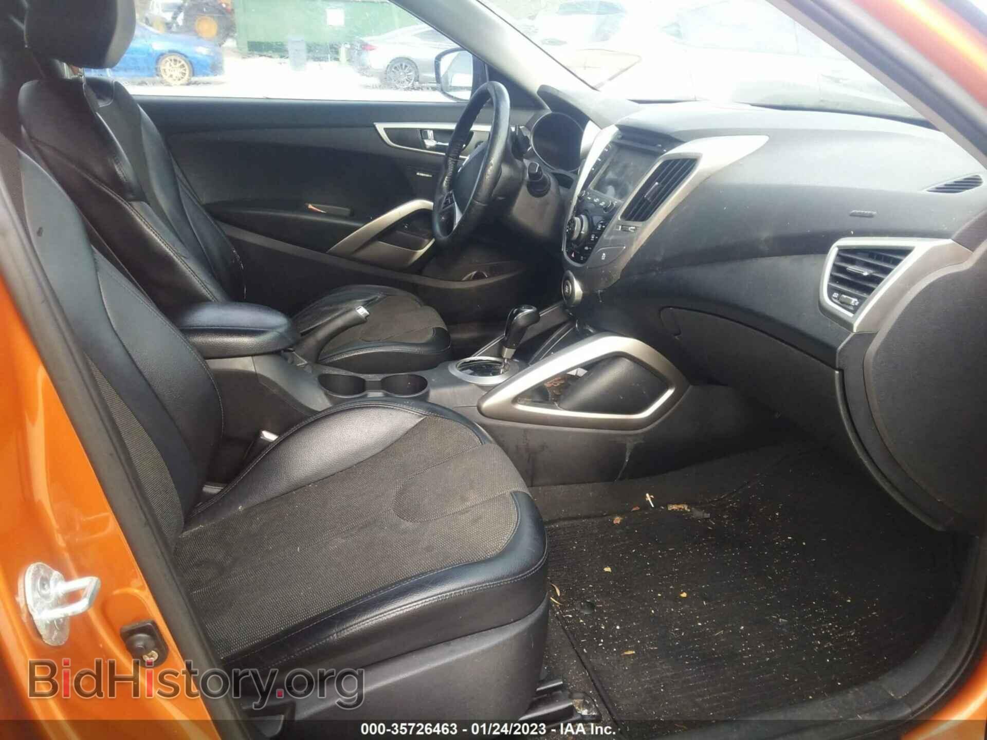 2012 HYUNDAI VELOSTER - VIN: KMHTC6AD9CU052700 - Фото 5