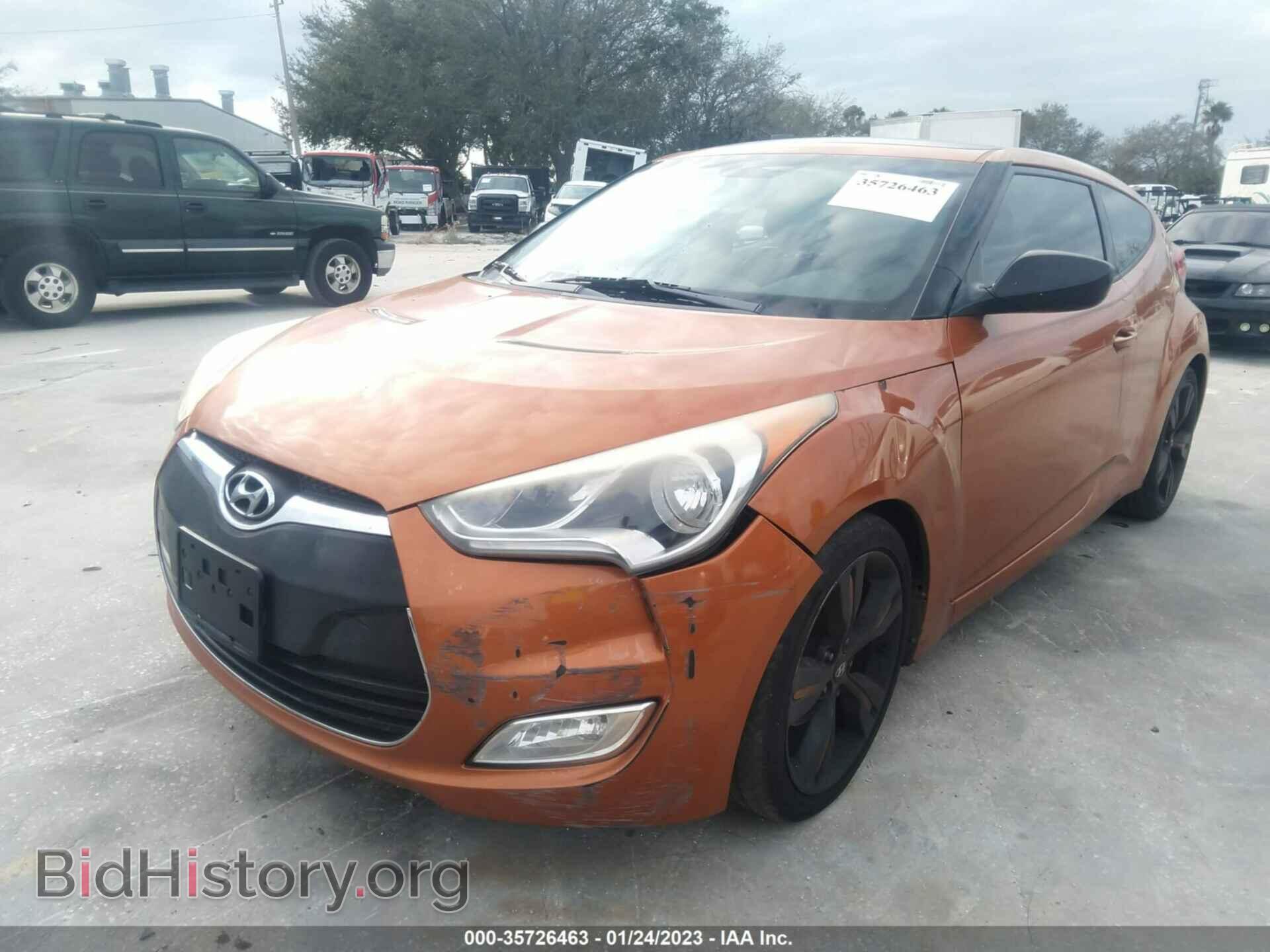 2012 HYUNDAI VELOSTER - VIN: KMHTC6AD9CU052700 - Фото 6