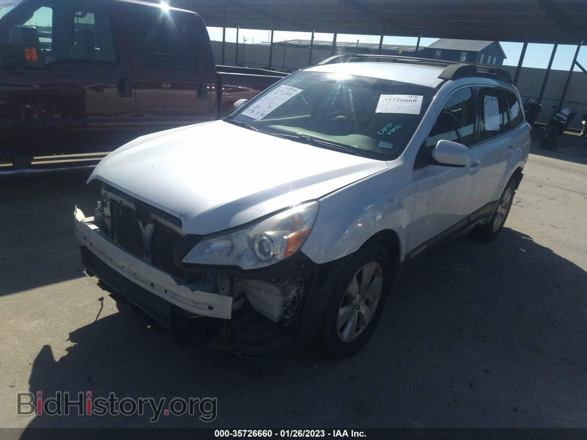 2012 SUBARU OUTBACK - VIN: 4S4BRDAC1C2259289 - Фото 2
