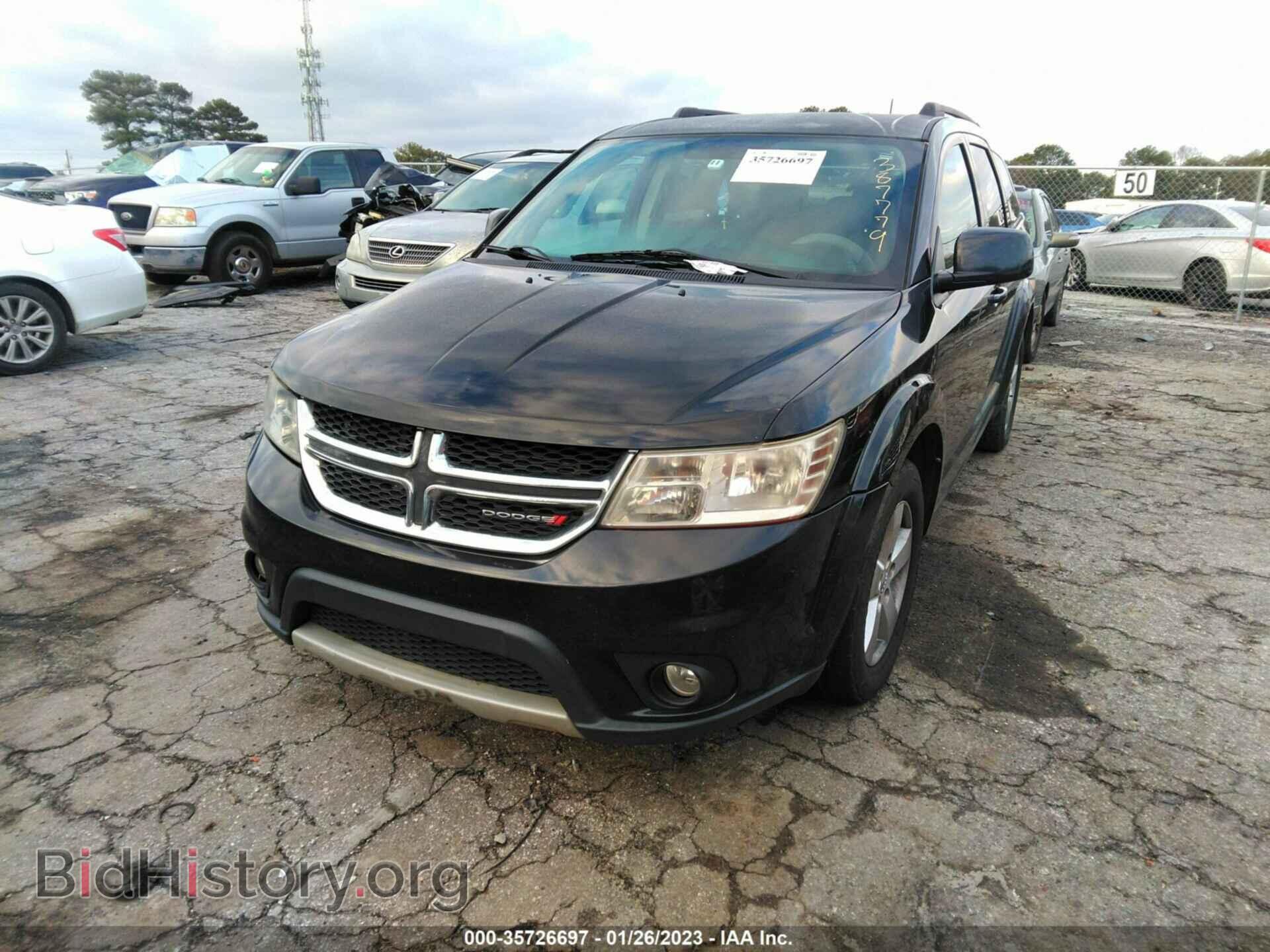 2012 DODGE JOURNEY - VIN: 3C4PDCBG7CT387779 - Фото 2