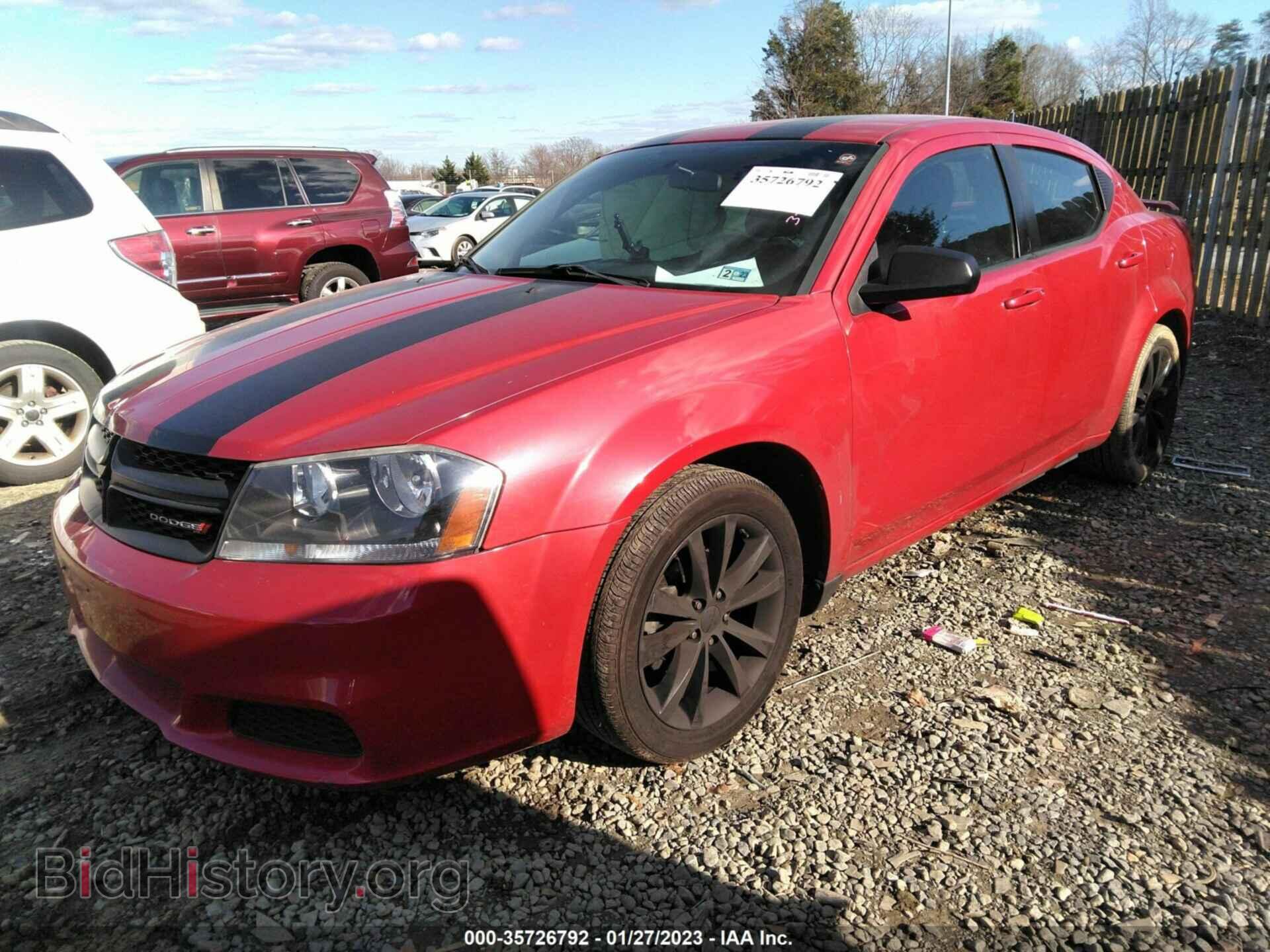 2014 DODGE AVENGER - VIN: 1C3CDZAB8EN188268 - Фото 2