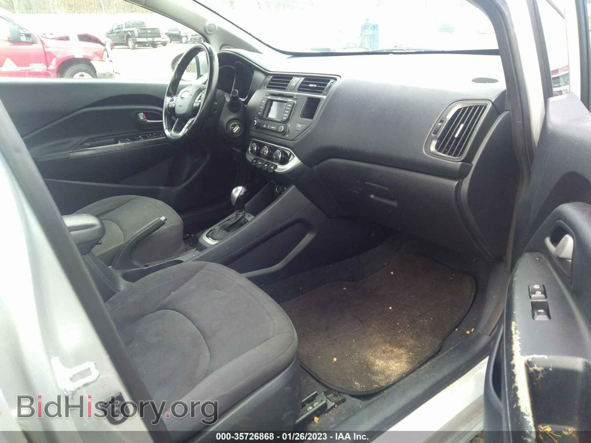 2014 KIA RIO - VIN: KNADN4A33E6396672 - Фото 5