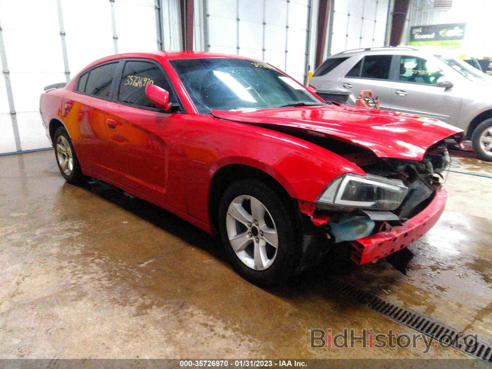 Photo 2C3CDXBG5DH535447 - DODGE CHARGER 2013