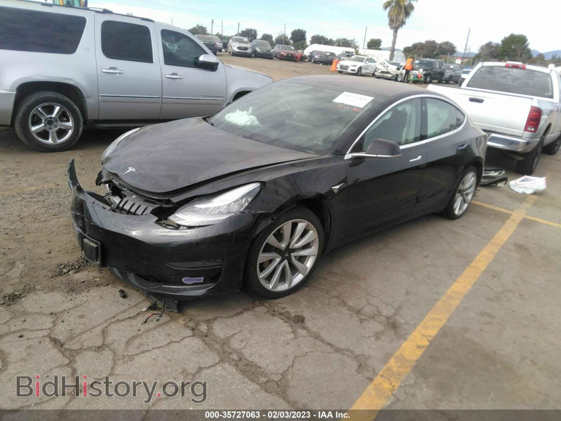 2019 TESLA MODEL 3 - VIN: 5YJ3E1EA5KF417091 - Фото 2