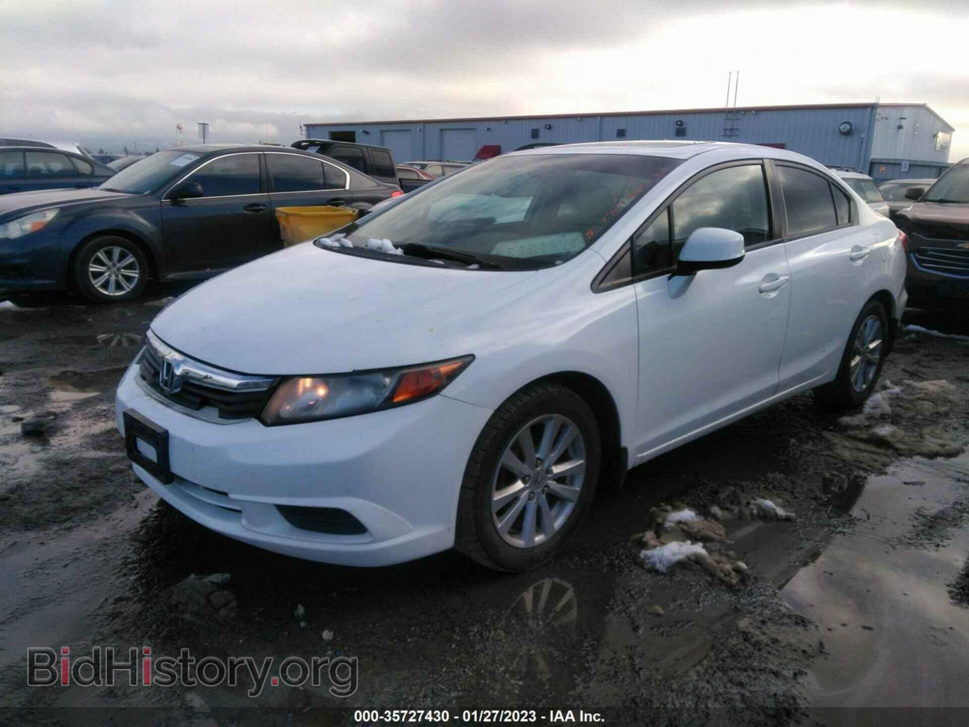 2012 HONDA CIVIC SDN - VIN: 2HGFB2F81CH335461 - Фото 2