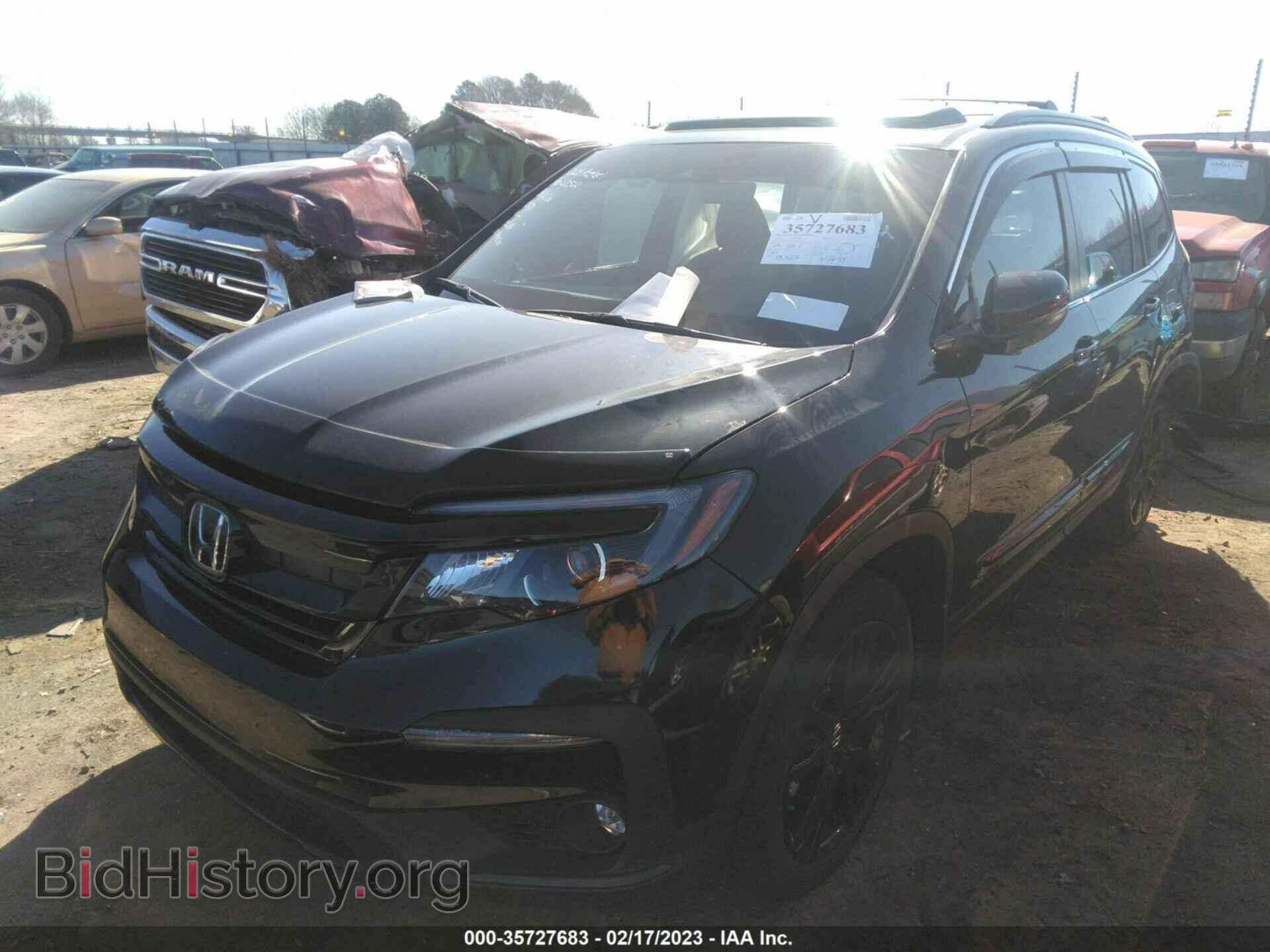 2022 HONDA PILOT - VIN: 5FNYF5H26NB021870 - Фото 2