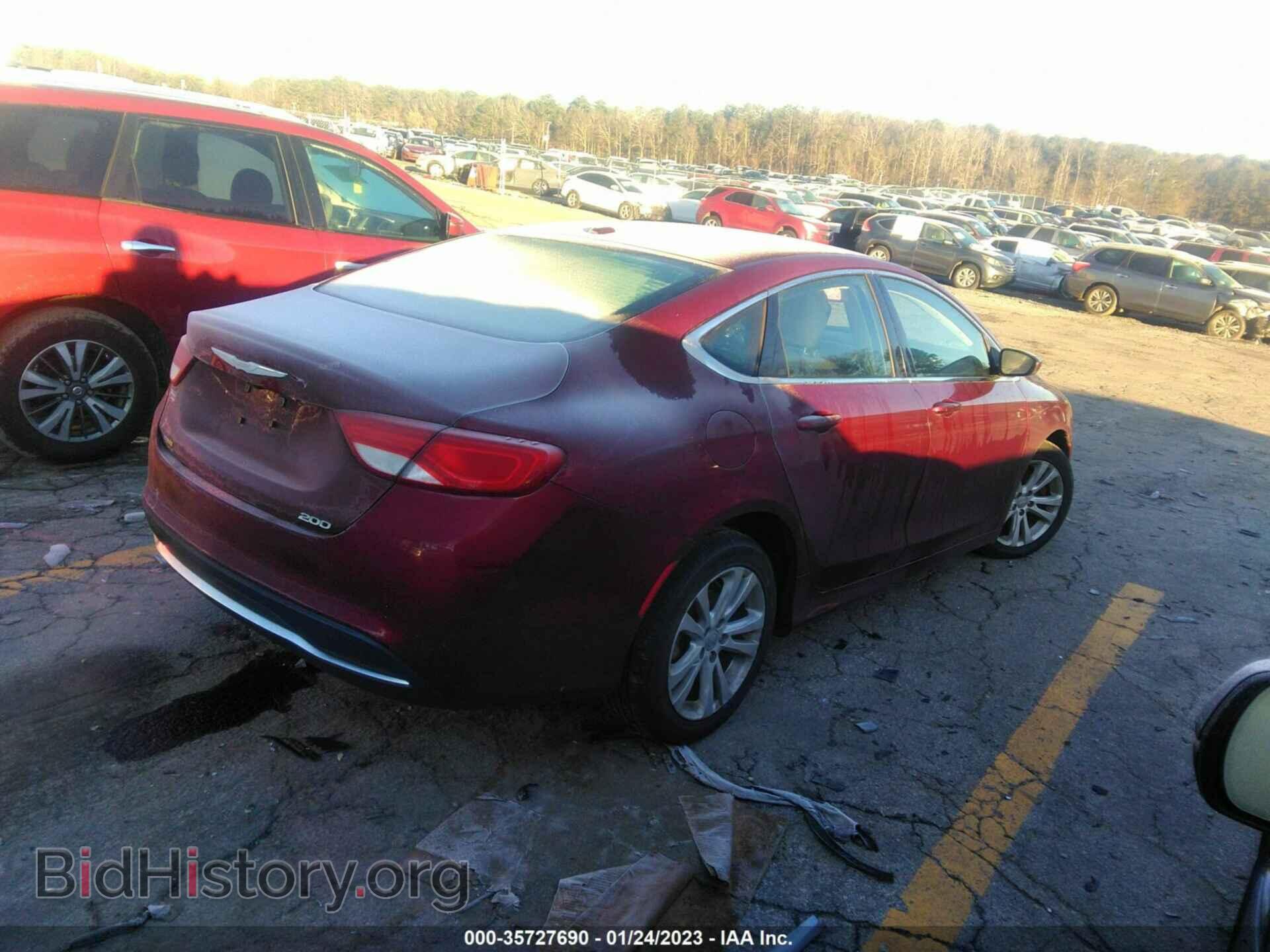 2016 CHRYSLER 200 - VIN: 1C3CCCAB7GN102886 - Фото 4