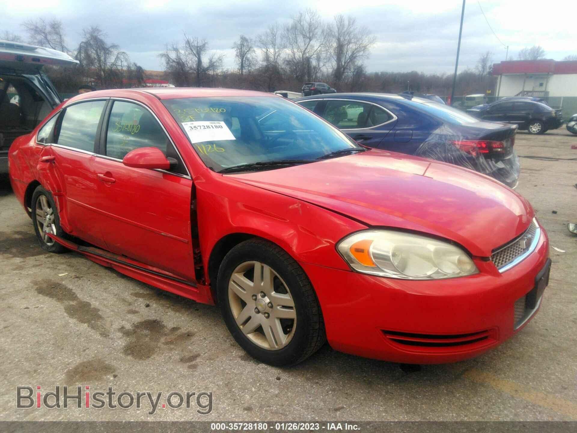Фотография 2G1WG5E31D1166861 - CHEVROLET IMPALA 2013