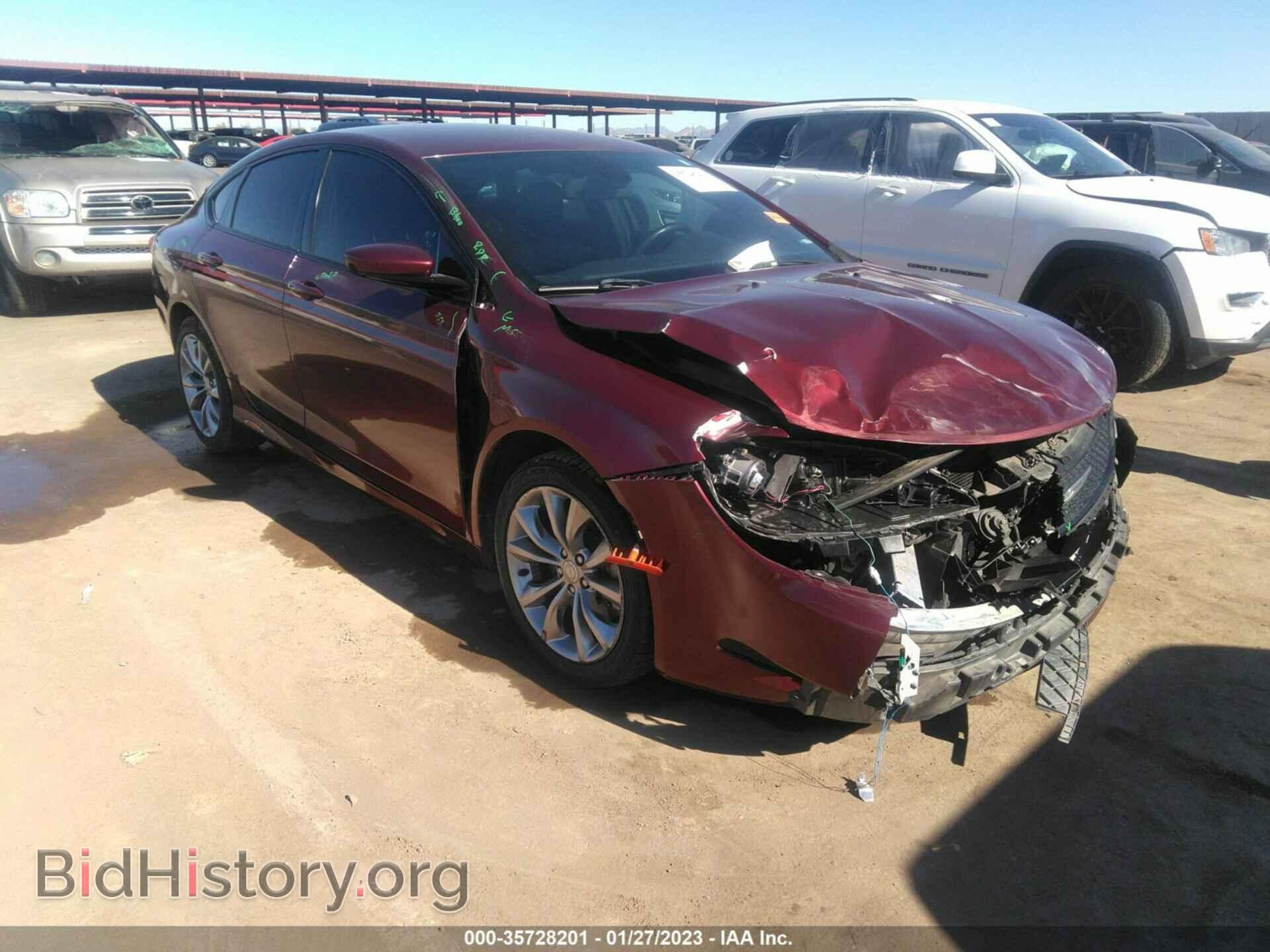 Фотография 1C3CCCBG8FN518924 - CHRYSLER 200 2015