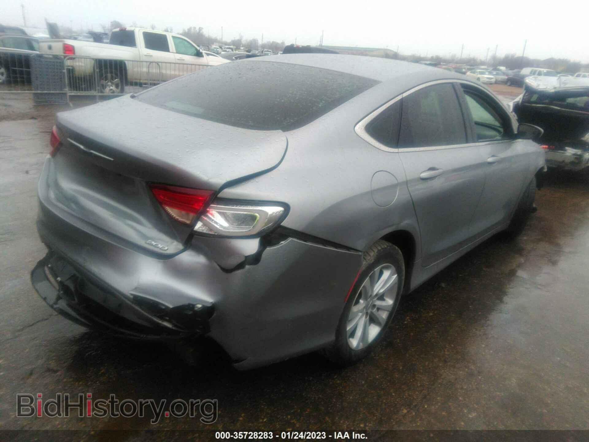2016 CHRYSLER 200 - VIN: 1C3CCCAB0GN101949 - Фото 4