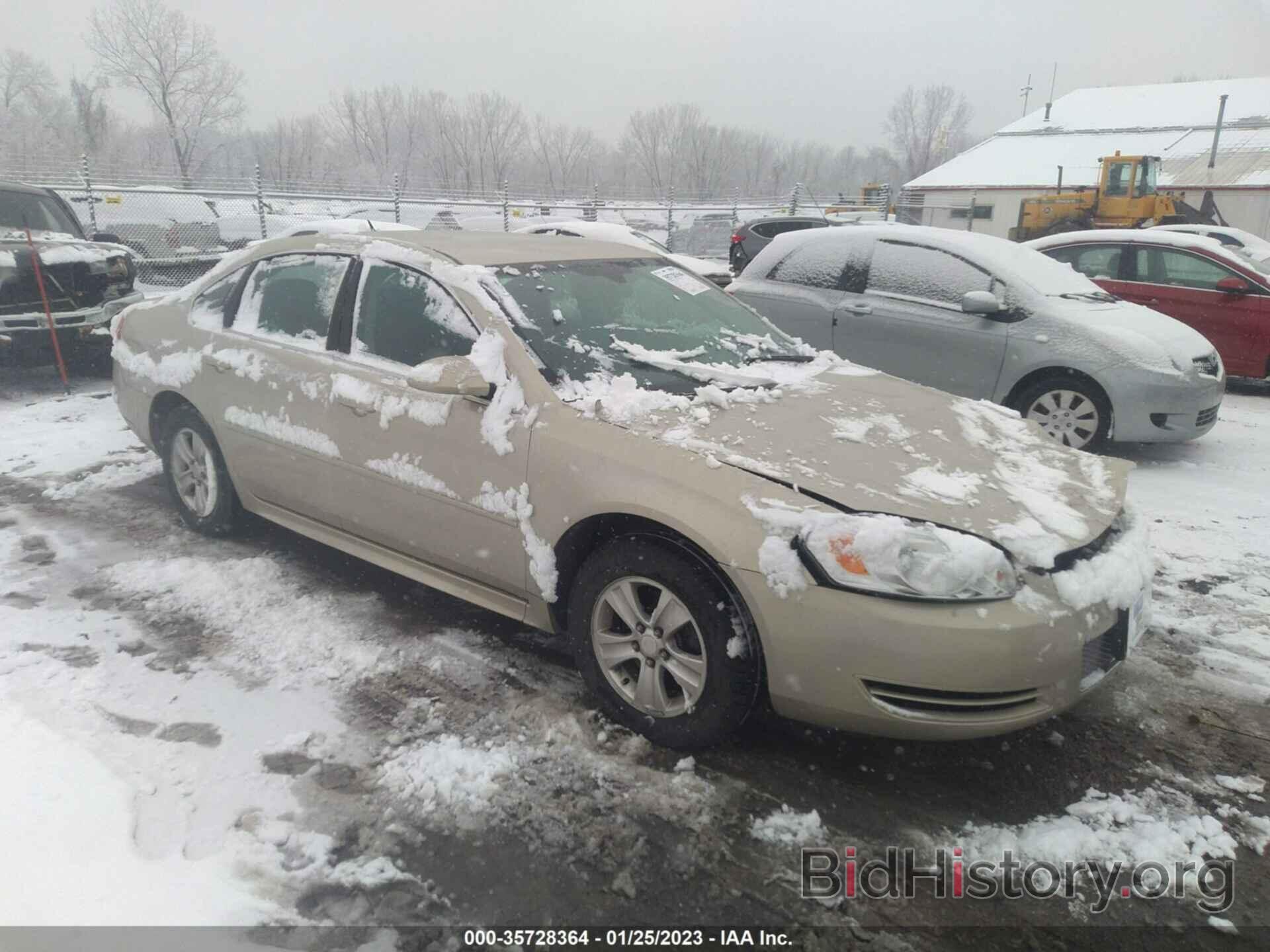 Photo 2G1WF5E31C1320907 - CHEVROLET IMPALA 2012