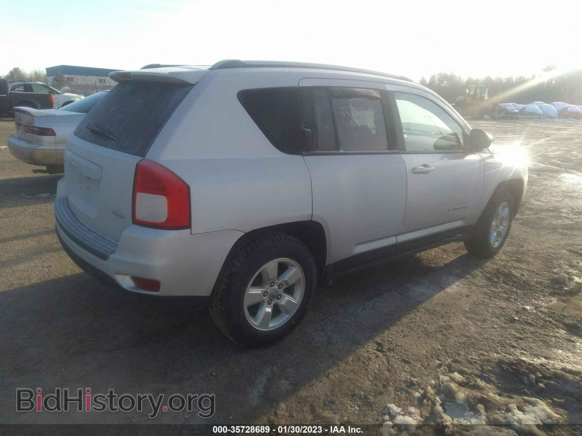 2013 JEEP COMPASS - VIN: 1C4NJCEA0DD190886 - Фото 4