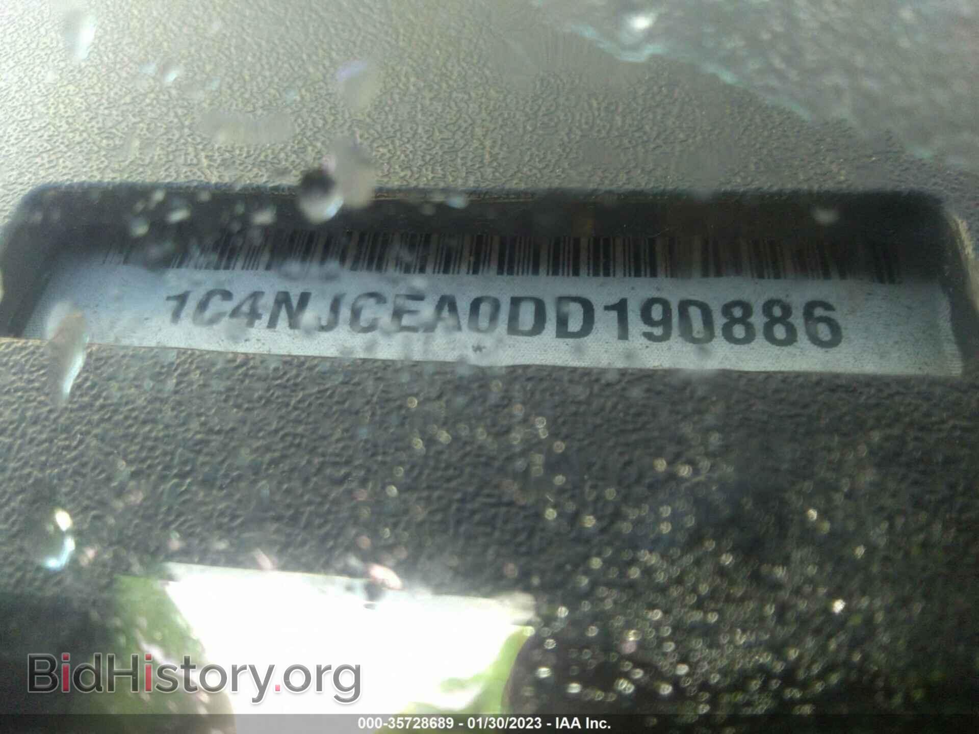 2013 JEEP COMPASS - VIN: 1C4NJCEA0DD190886 - Фото 9
