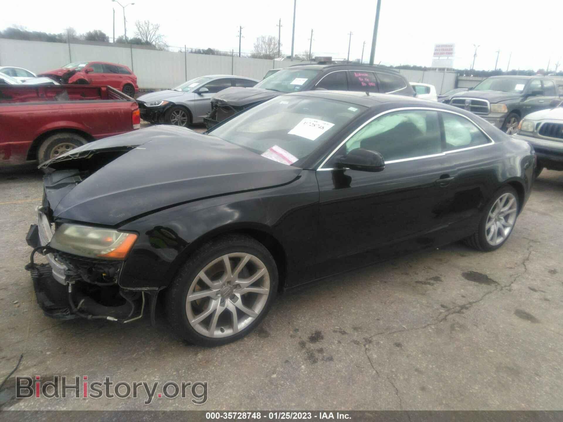 2012 AUDI A5 - VIN: WAULFAFR2CA017952 - Фото 2