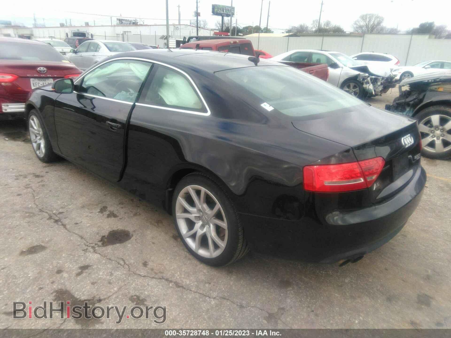2012 AUDI A5 - VIN: WAULFAFR2CA017952 - Фото 3