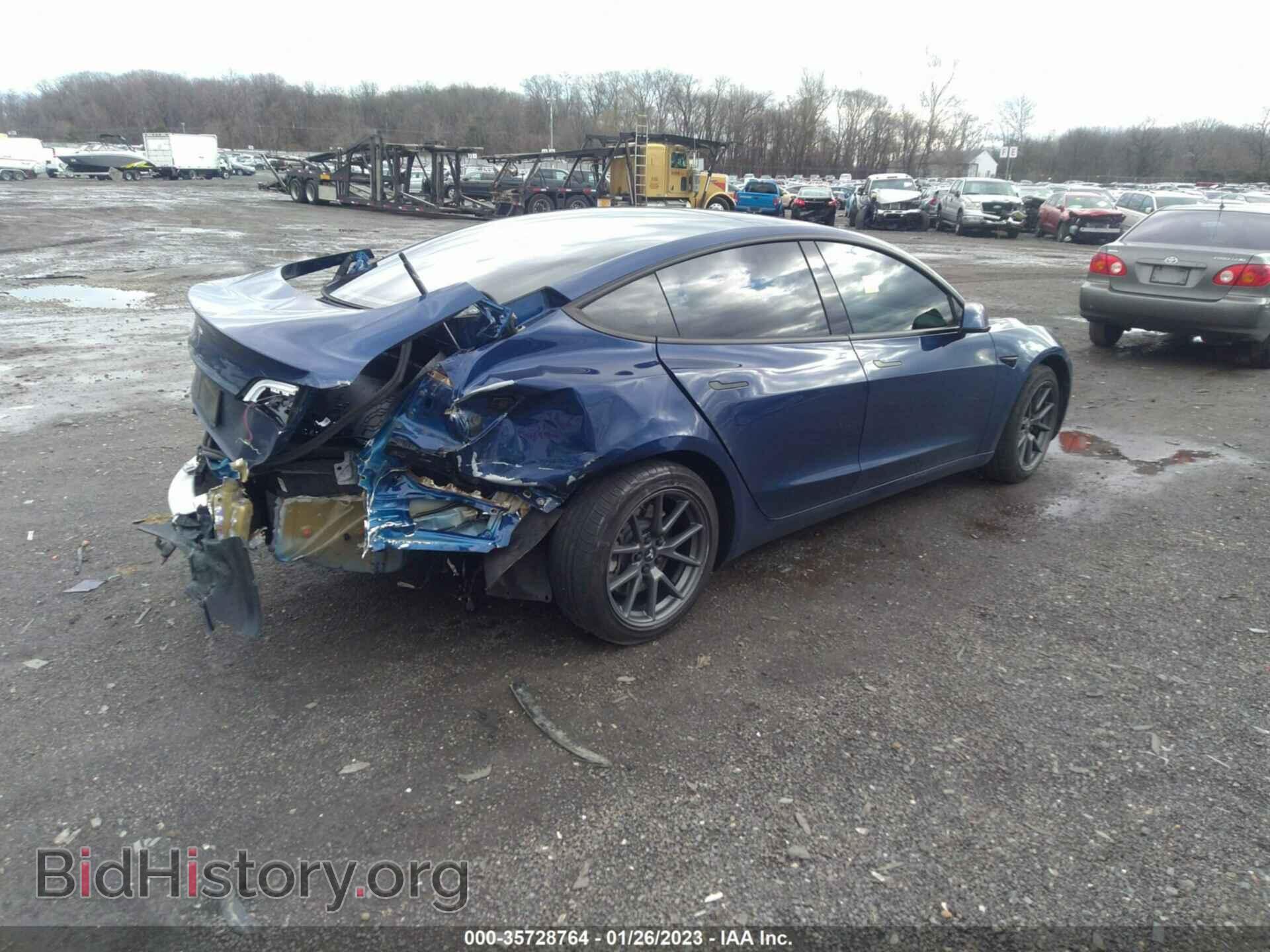 2021 TESLA MODEL 3 - VIN: 5YJ3E1EA0MF851728 - Фото 4