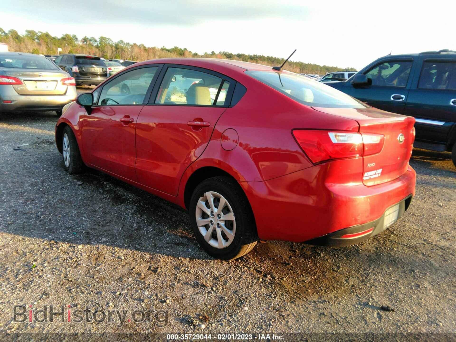 2013 KIA RIO - VIN: KNADM4A33D6240682 - Фото 3