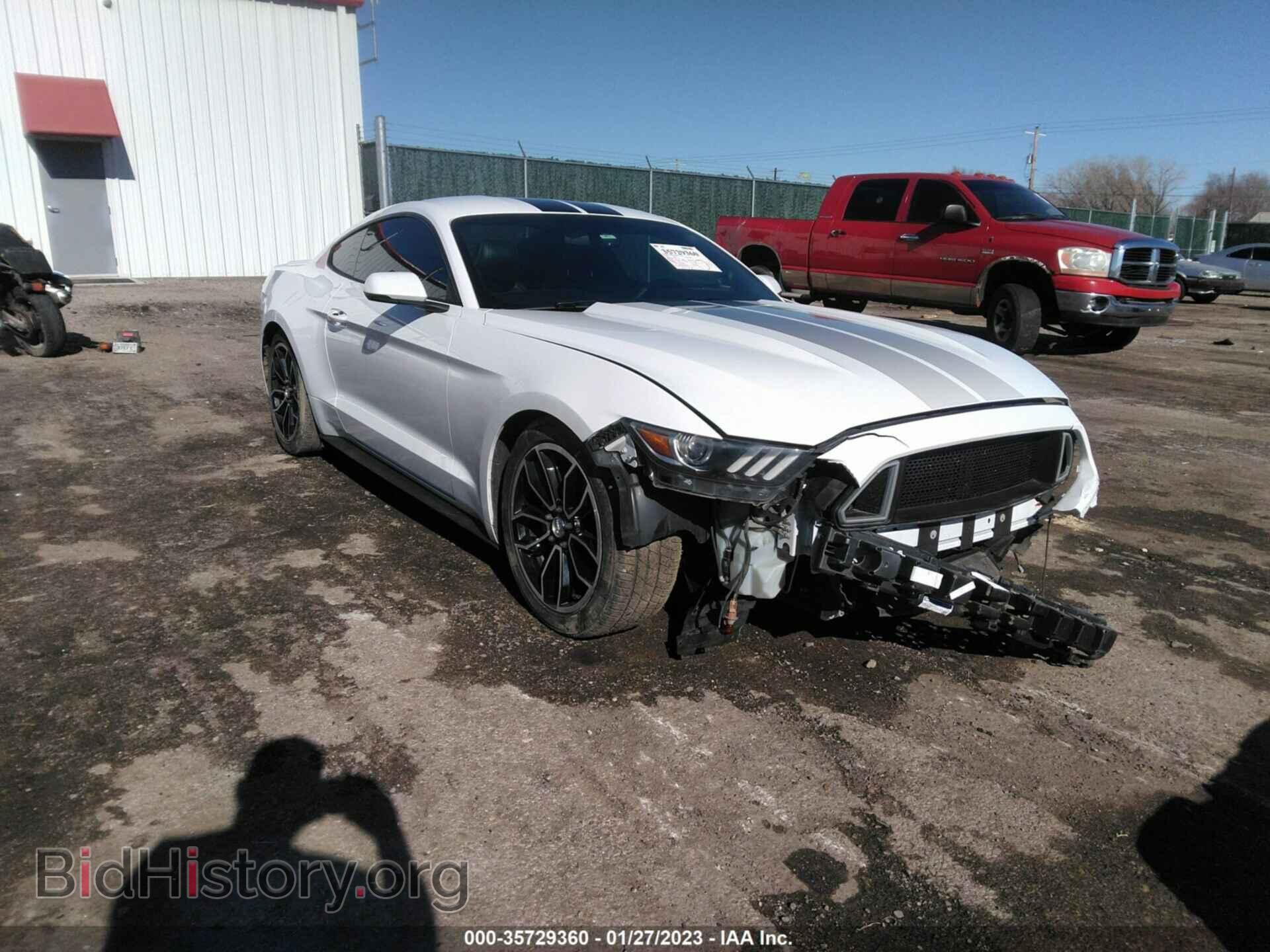 Фотография 1FA6P8TH4G5312329 - FORD MUSTANG 2016