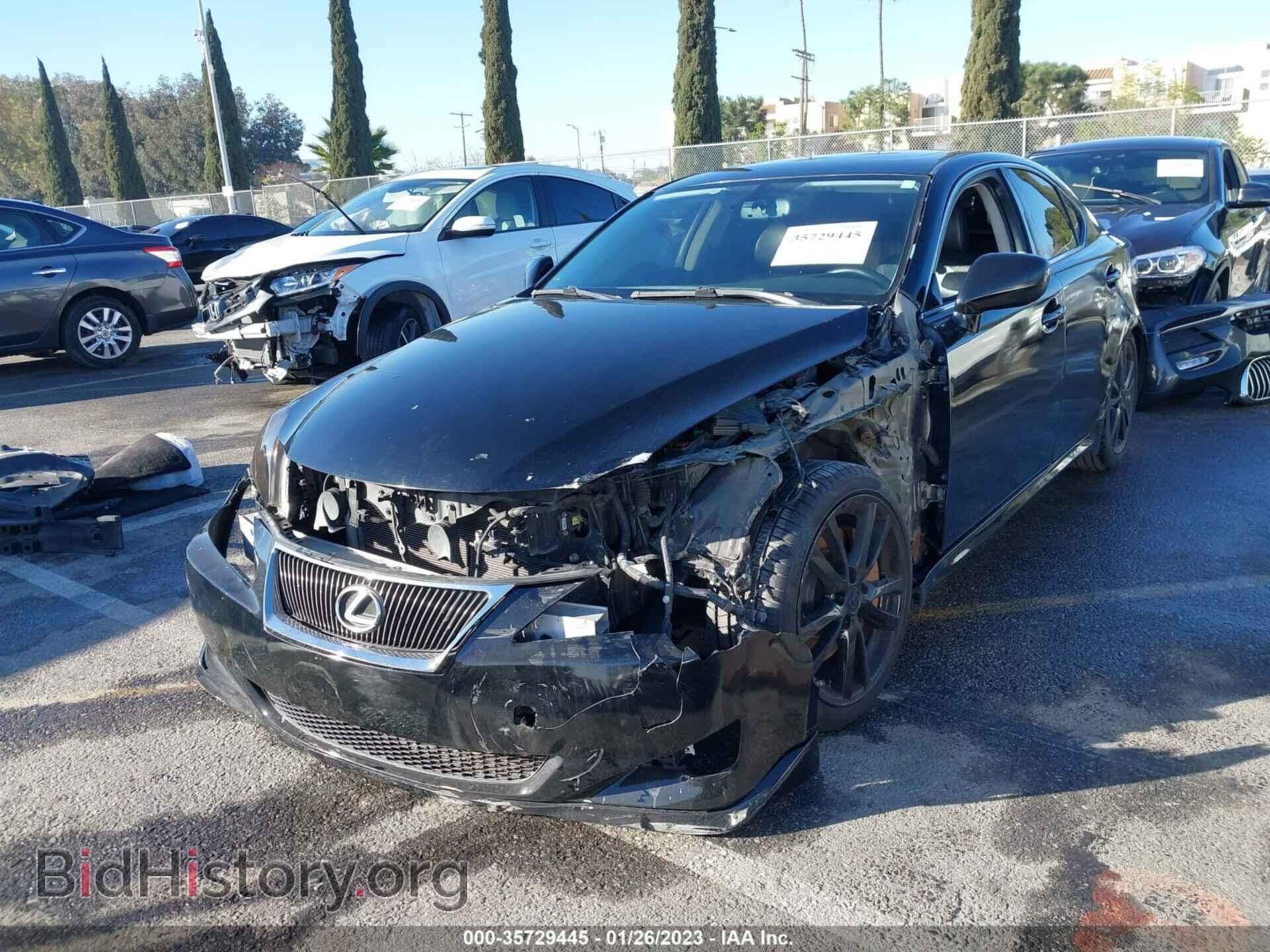 2008 LEXUS IS 350 - VIN: JTHBE262582013243 - Фото 2