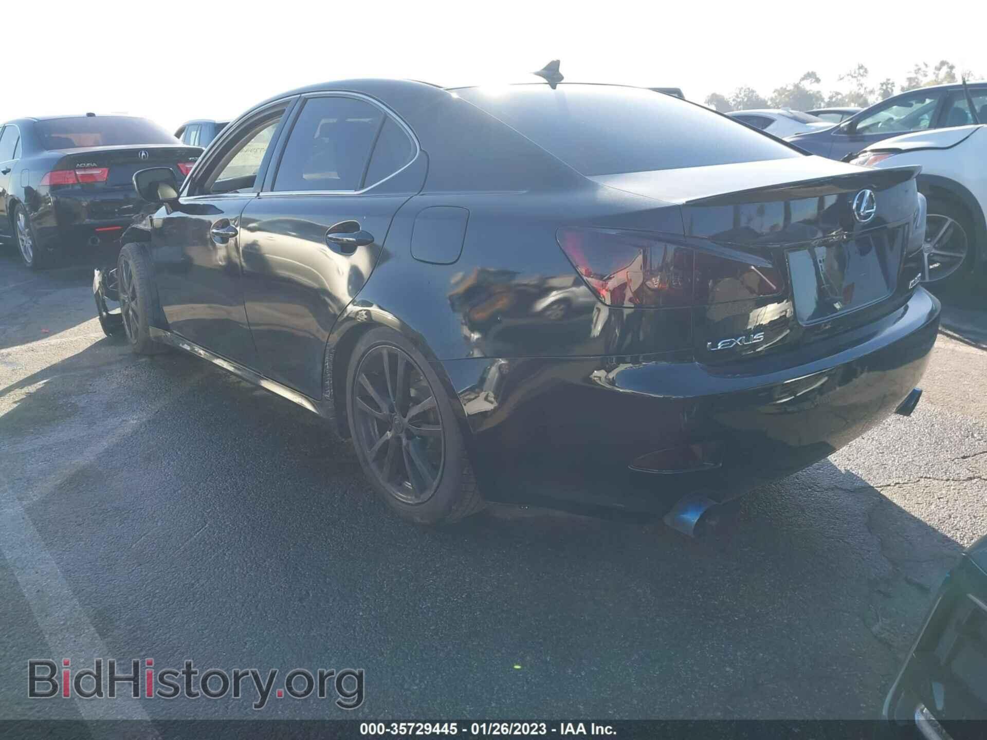 2008 LEXUS IS 350 - VIN: JTHBE262582013243 - Фото 3