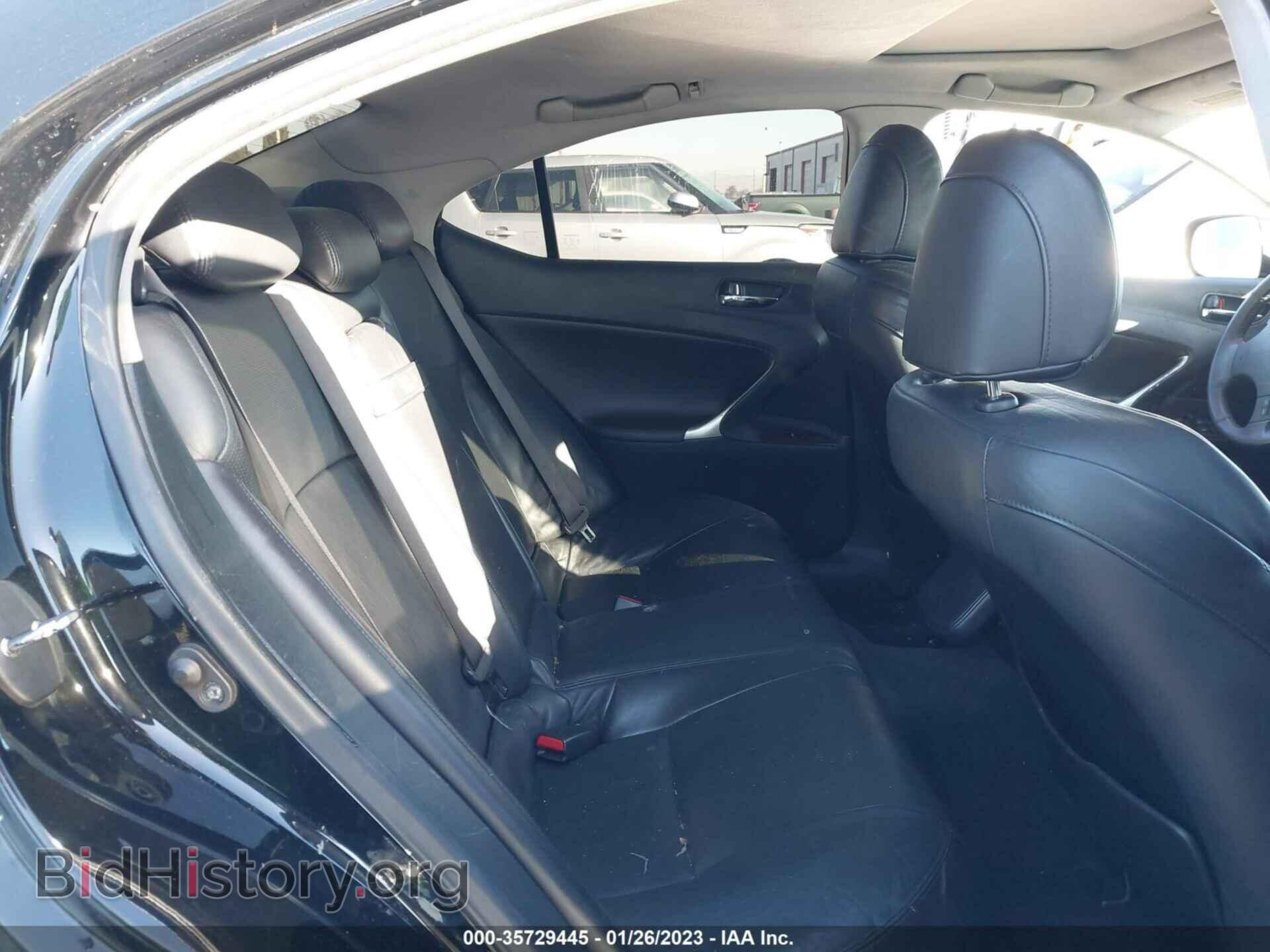 2008 LEXUS IS 350 - VIN: JTHBE262582013243 - Фото 8