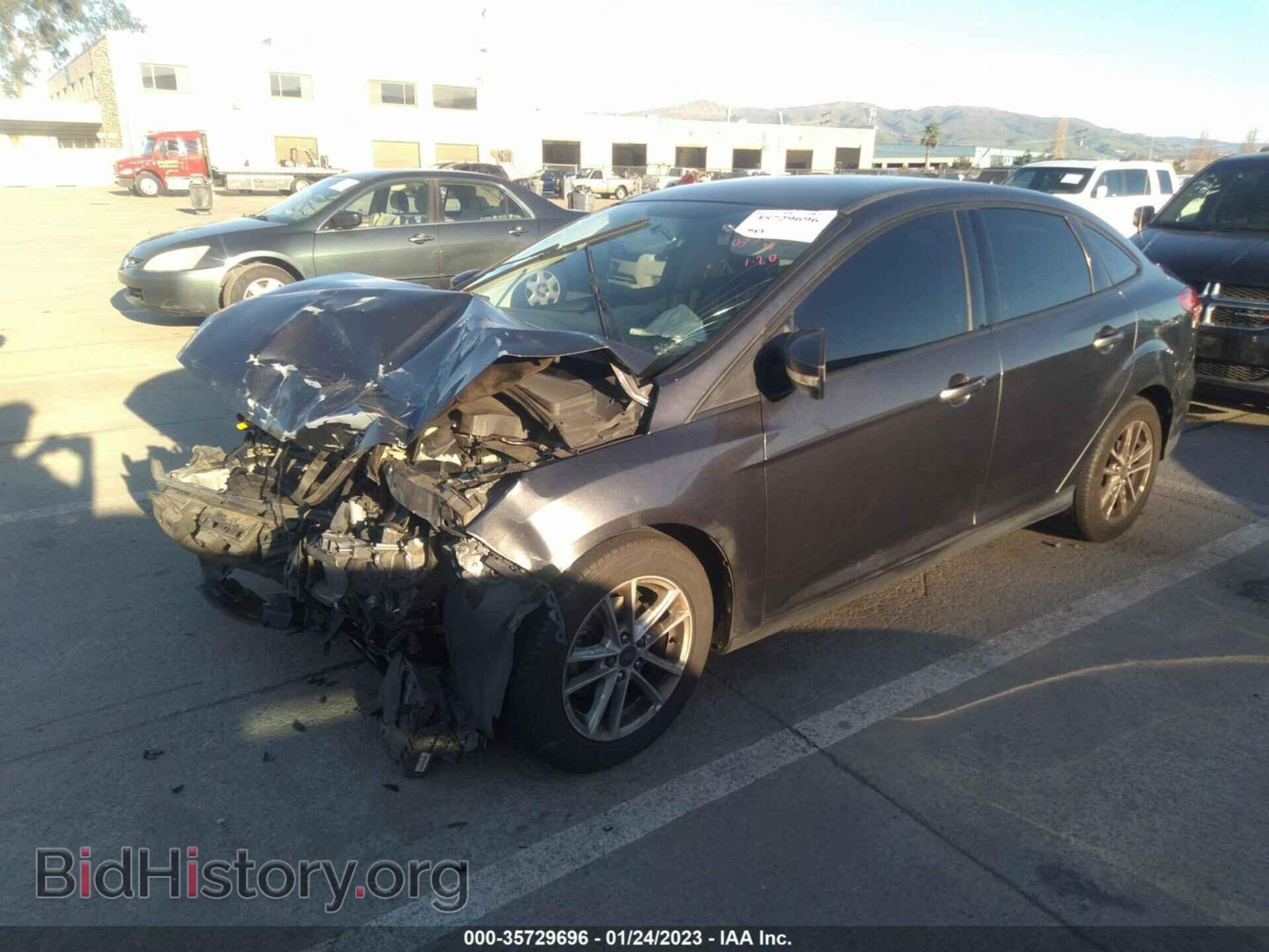 2017 FORD FOCUS - VIN: 1FADP3F25HL286080 - Фото 2