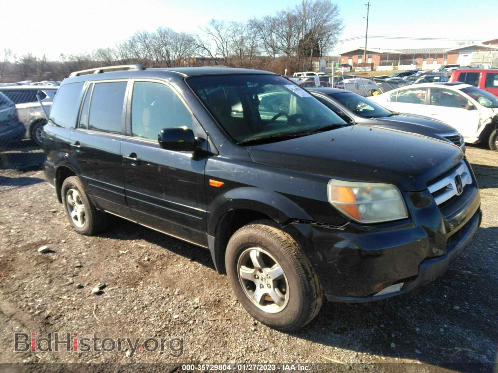 Photo 5FNYF184X6B017171 - HONDA PILOT 2006