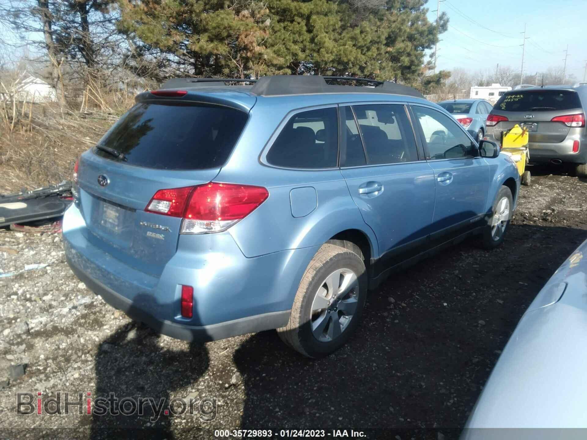 2011 SUBARU OUTBACK - VIN: 4S4BRBBC5B3360850 - Фото 4