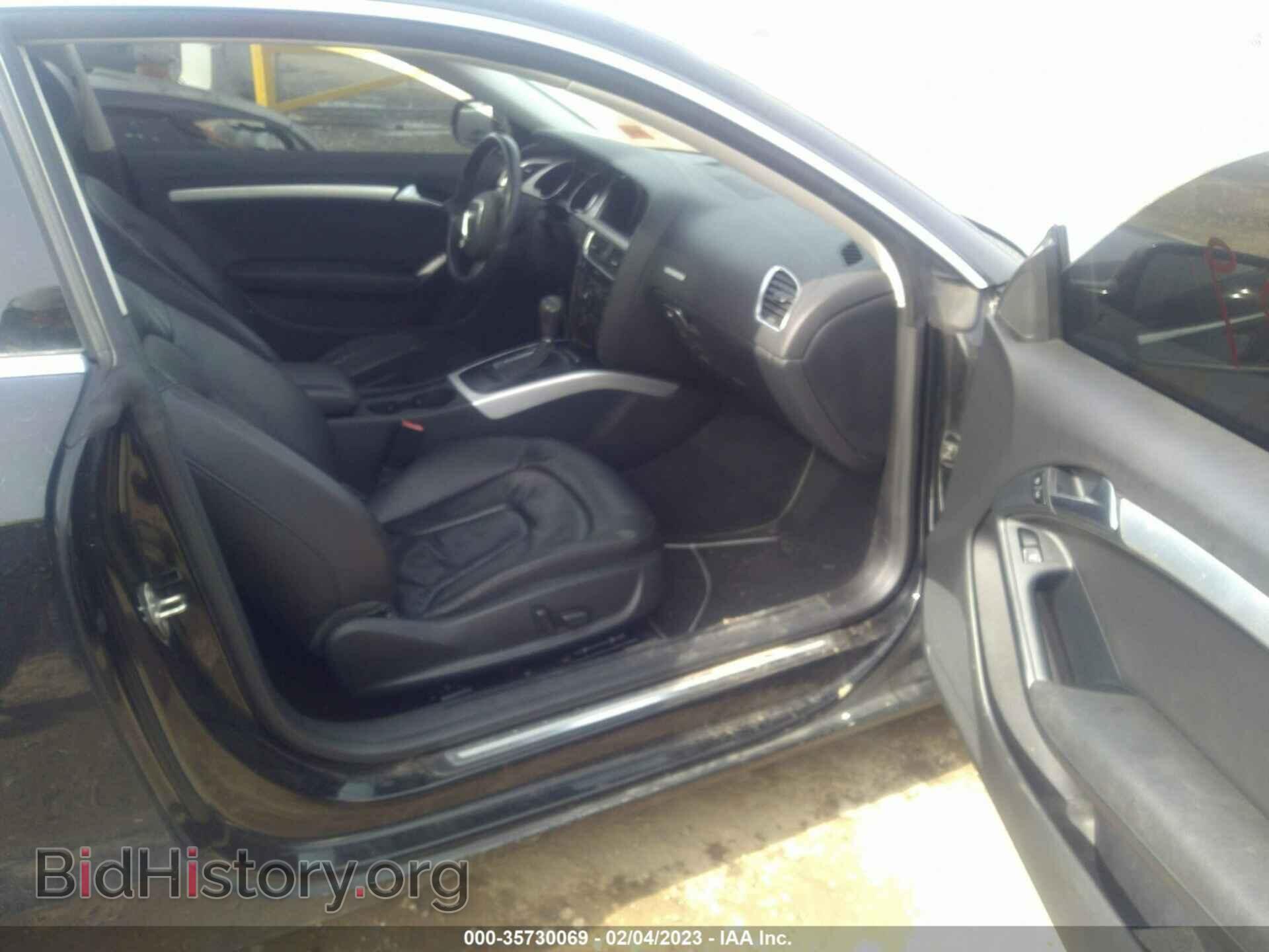 2012 AUDI A5 - VIN: WAUCFAFR6CA001267 - Фото 5